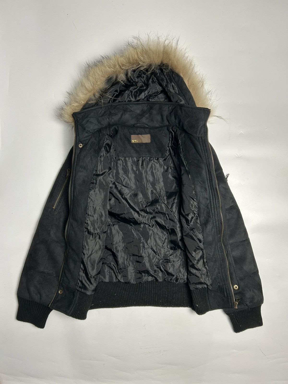 Beauty Beast × If Six Was Nine × Japanese Brand O’TO’ P FAUX FUR HOODIE SUEDED JACKET Size US S / EU 44-46 / 1 - 2 Thumbnail