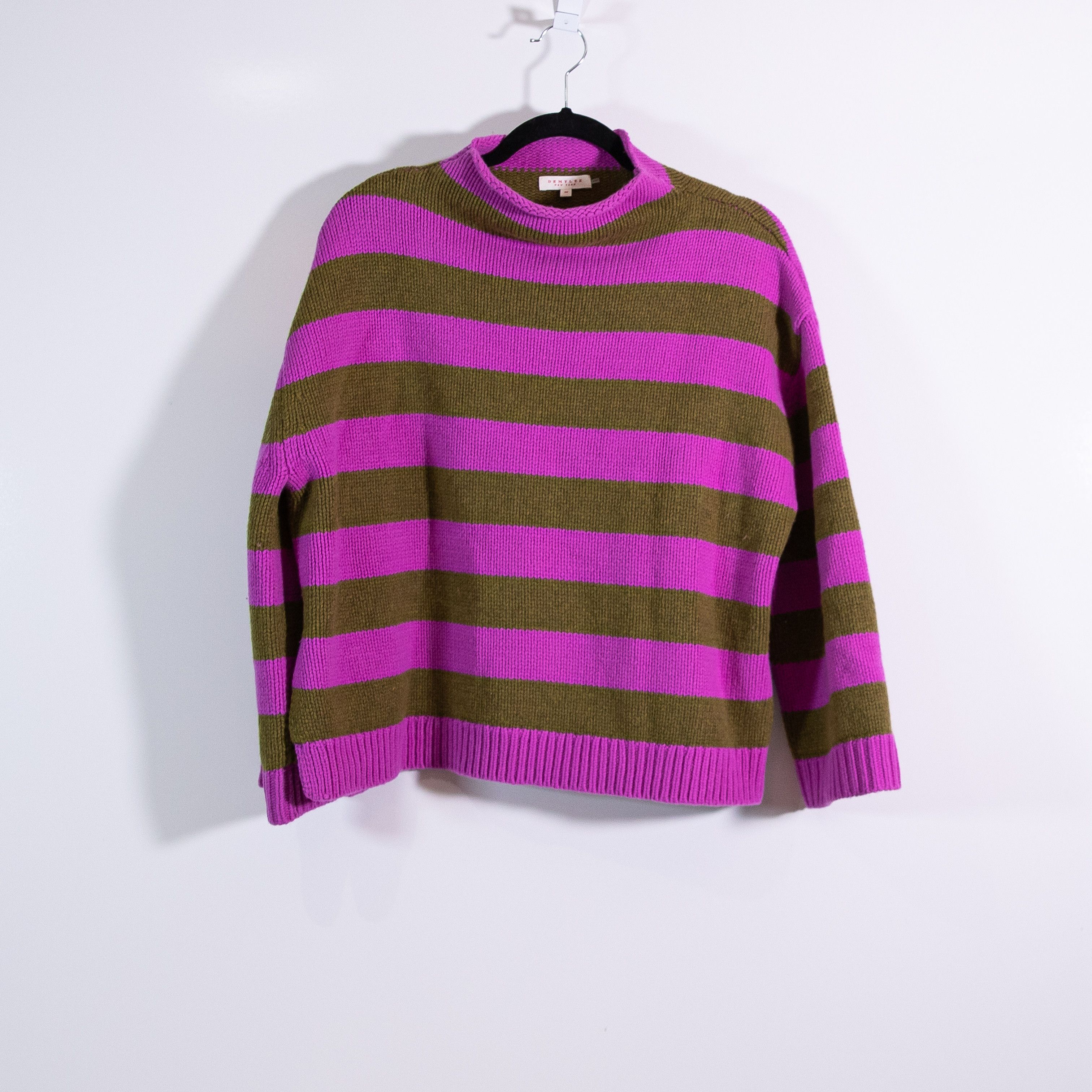 Other Demylee Wool Knit Stretch Mock Neck Size XS / US 0-2 / IT 36-38 - 1 Thumbnail