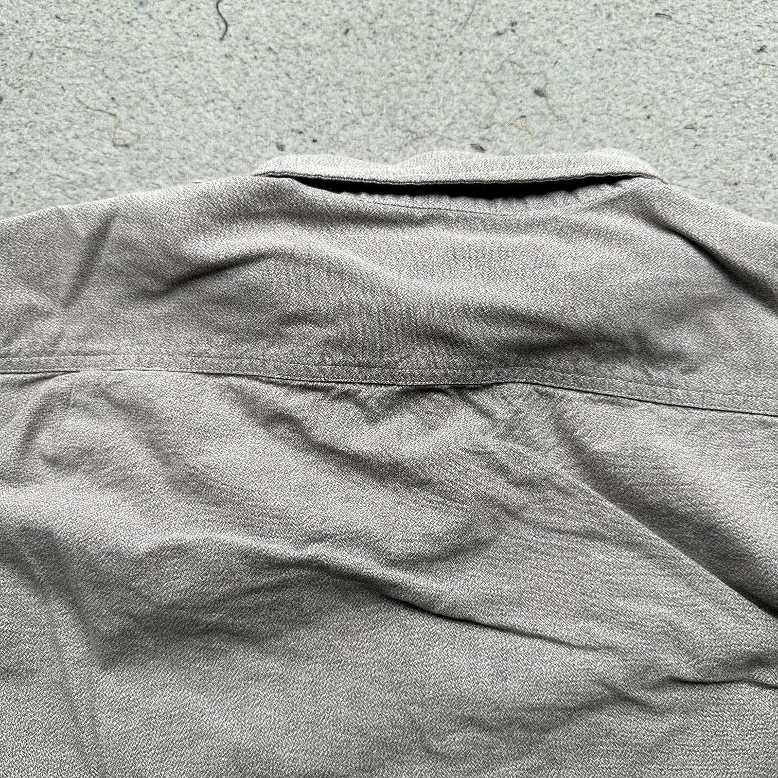 J.Crew J Crew Button Down Long Sleeve Gray Casual Shirt Mens Large Size US L / EU 52-54 / 3 - 12 Thumbnail