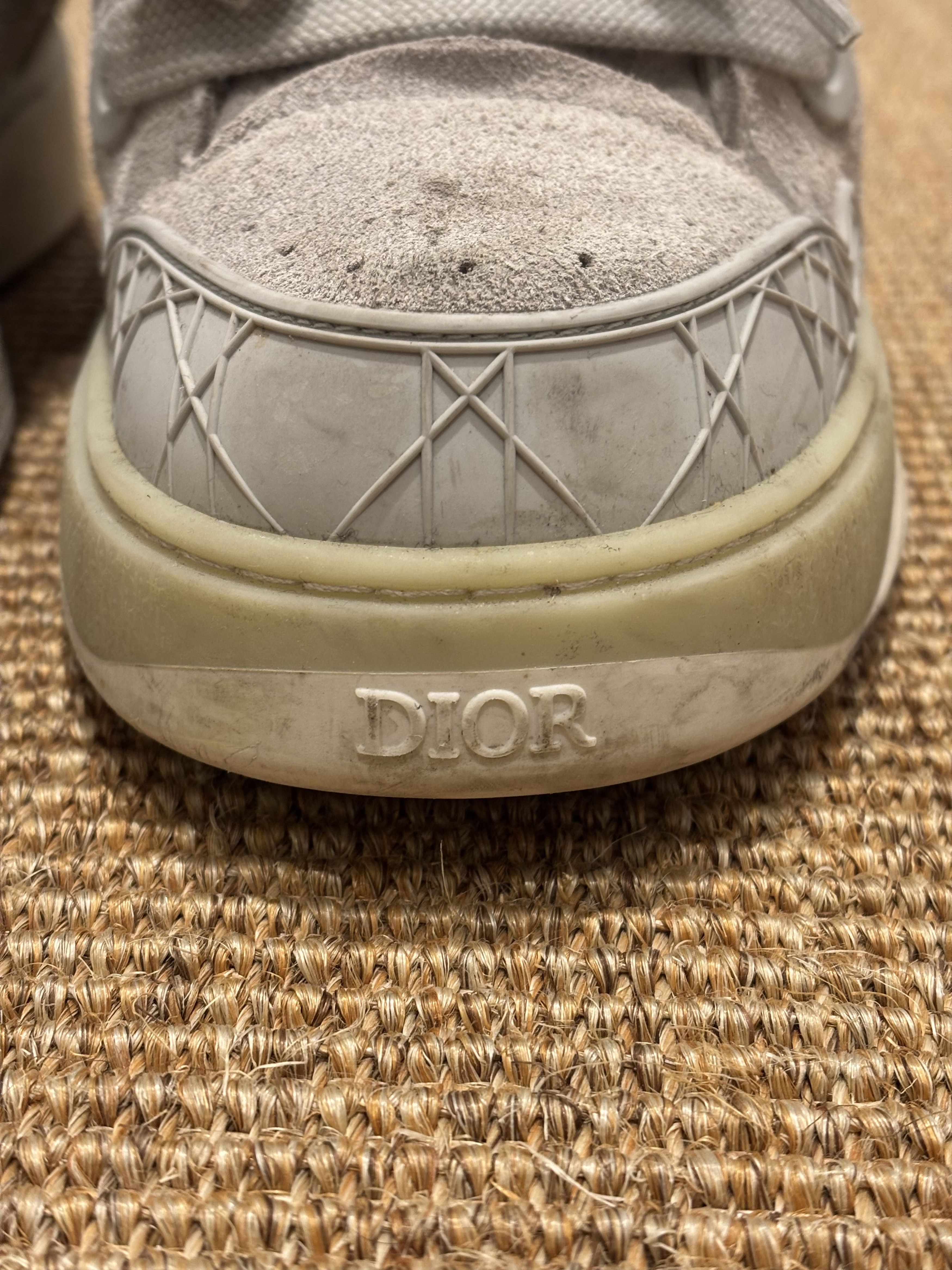 Dior Basket de luxe Dior B9S skater ERL daim crème en tbe Size US 9 / EU 42 - 8 Thumbnail