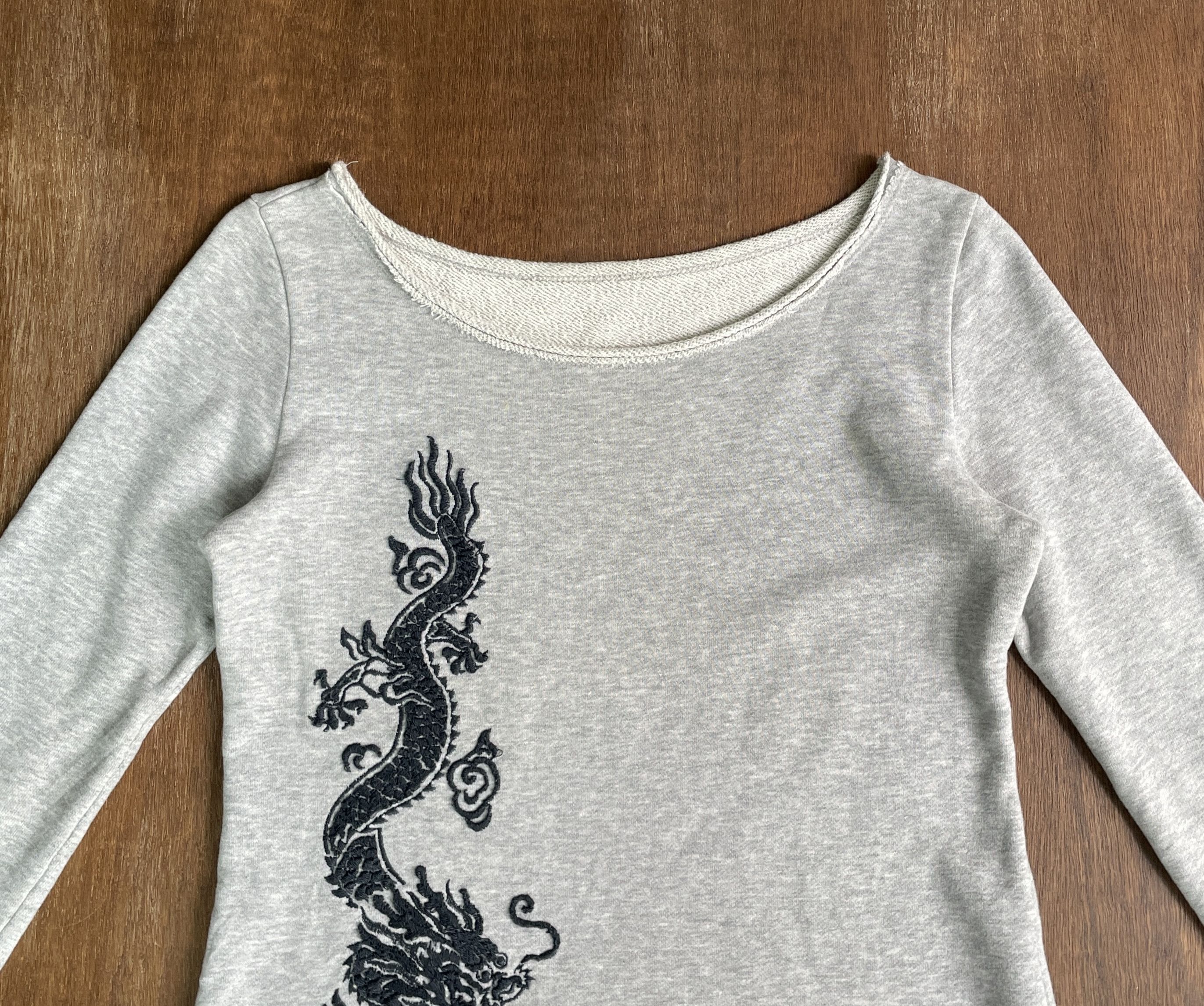Vivienne Tam VIVIENNE TAM Black Dragon Embroidery Top Size S / US 4 / IT 40 - 2 Thumbnail