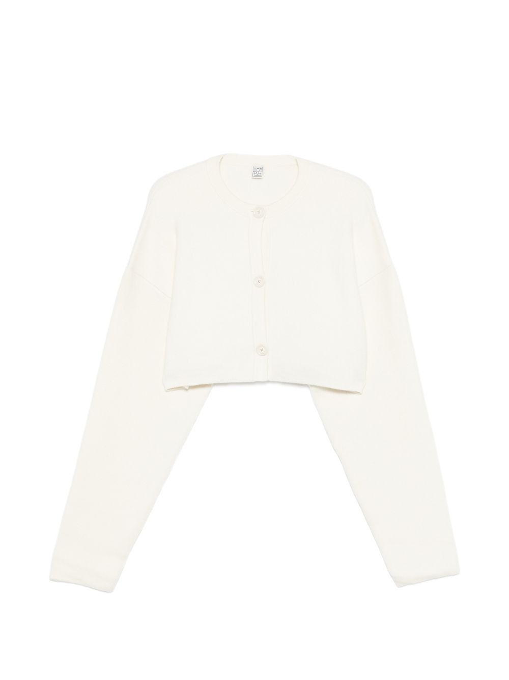 Toteme WOOL CROPPED CARDIGAN Size M / US 6-8 / IT 42-44 - 1 Thumbnail