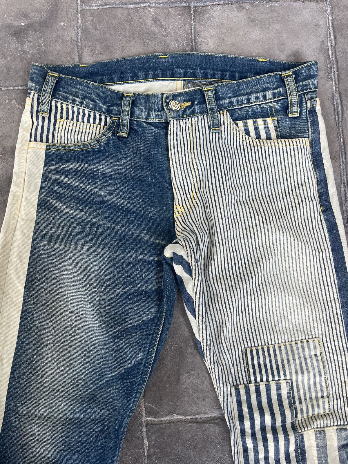 Taishi Nobukuni JAPAN MADE Taishi Nobukuni Hand-made Selvedge Denim Size US 30 / EU 46 - 4 Thumbnail