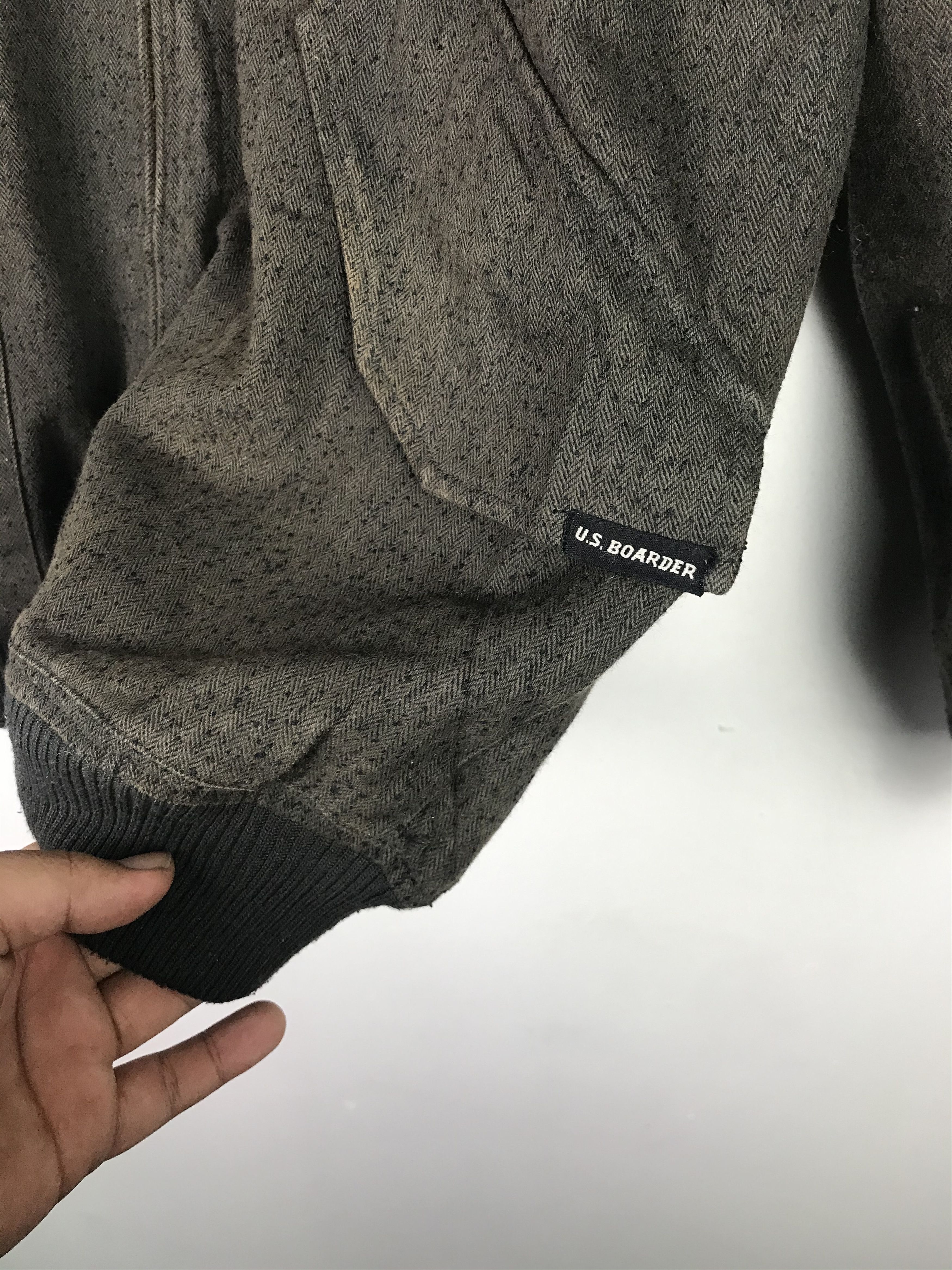 Other Vintage 90's US Boarder Bomber Jacket Rare Design Size US M / EU 48-50 / 2 - 8 Thumbnail