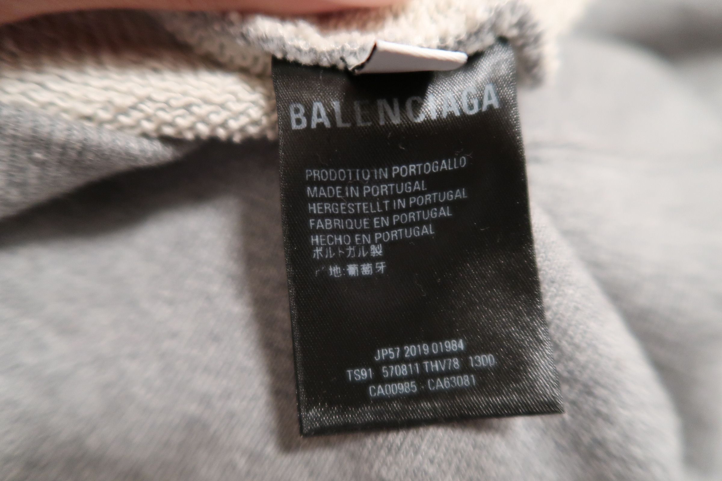 Balenciaga Balenciaga Grey BB Hoodie Oversized Size US XXS / EU 40 - 6 Thumbnail