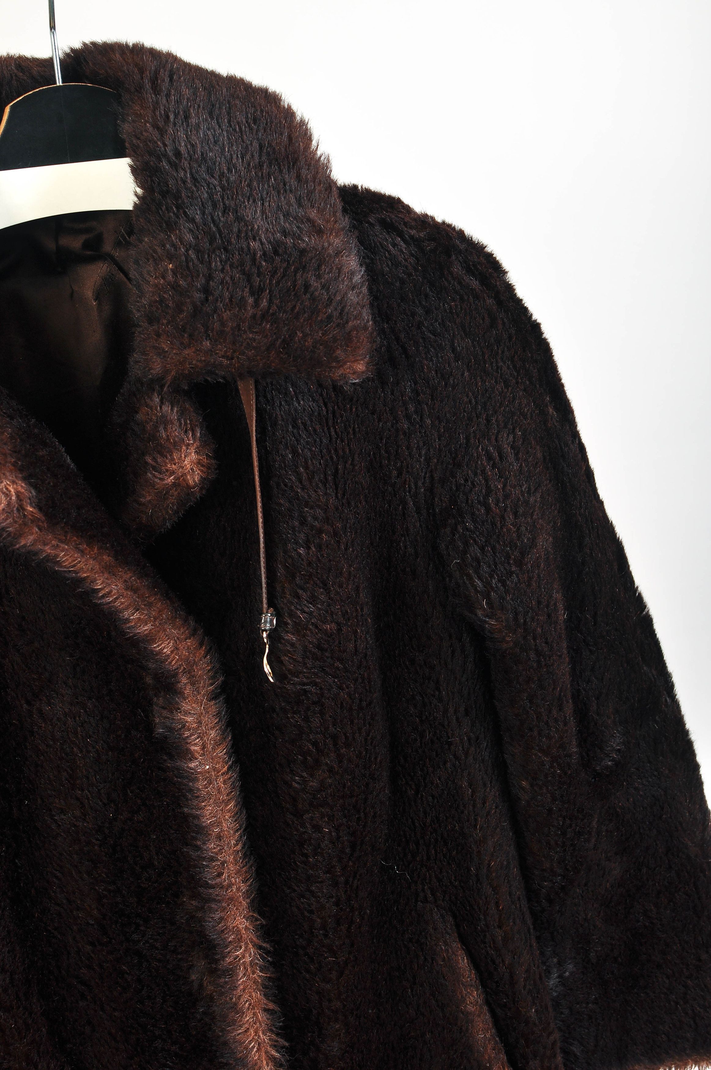 Other Vintage 90s Peter Hahn lama wool fur coat Size M / US 6-8 / IT 42-44 - 2 Thumbnail