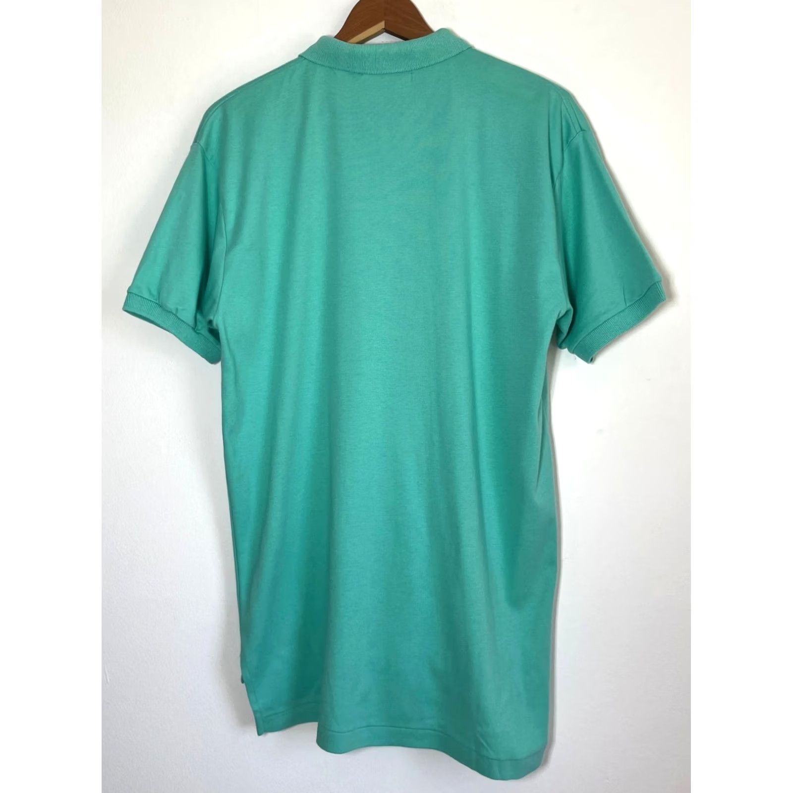 Ralph Lauren Ralph Lauren Country Polo Shirt Men's Vintage 90s Short Sleeve 100% Cotton Green Polo Shirt Mens Size US M / EU 48-50 / 2 - 2 Thumbnail