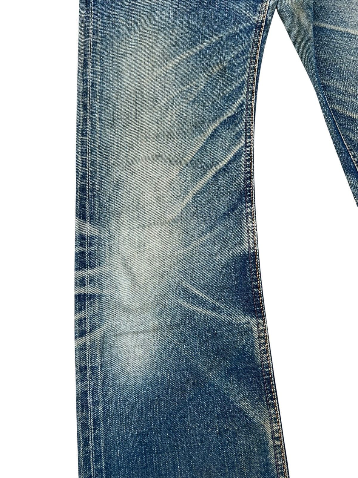 Lee Vintage Lee Sanforized Distressed Mud Denim Selvedge Jeans Size US 30 / EU 46 - 9 Thumbnail
