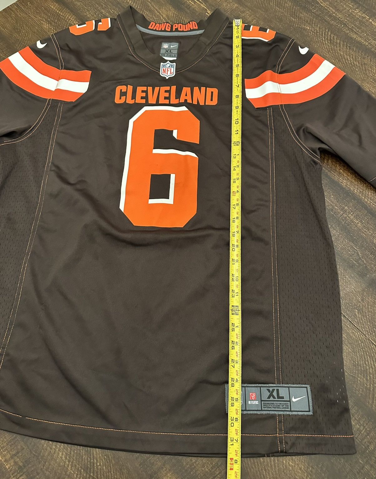 Nike Cleveland Browns Baker Mayfield Nike On Field Jersey Mens-XL Size US XL / EU 56 / 4 - 9 Thumbnail
