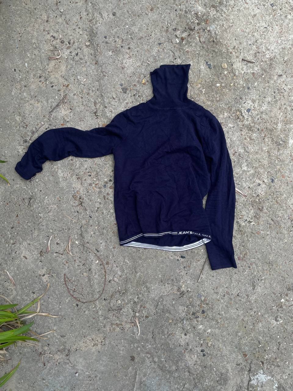 Other Rare Vintage Jean Paul Gaultier Archive Turtleneck Sweater Size US L / EU 52-54 / 3 - 1 Thumbnail