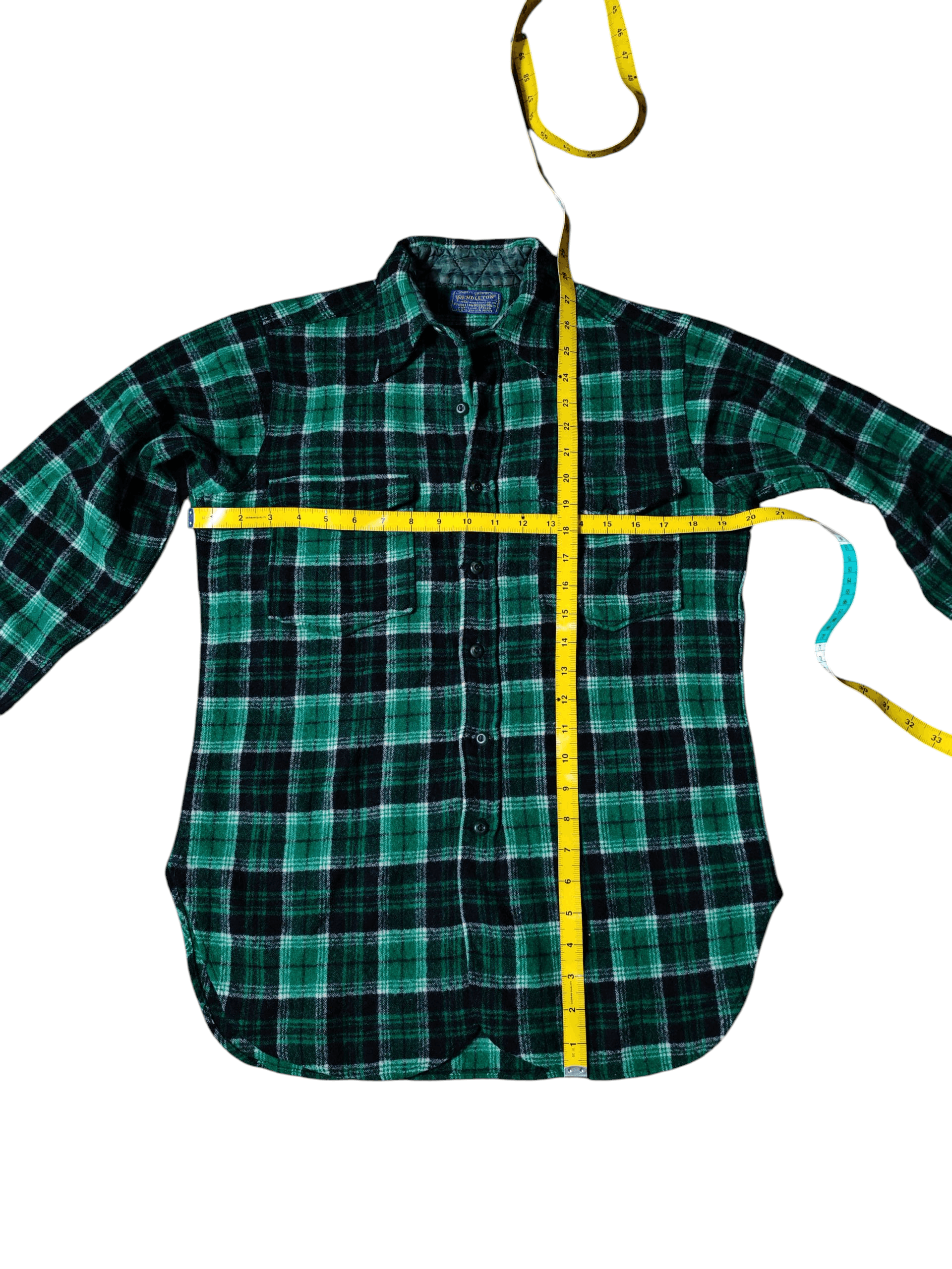 Pendleton True Vtg 1940s Pendleton Wool Shirt Rare 100% Virgin S M USA Size US M / EU 48-50 / 2 - 12 Thumbnail