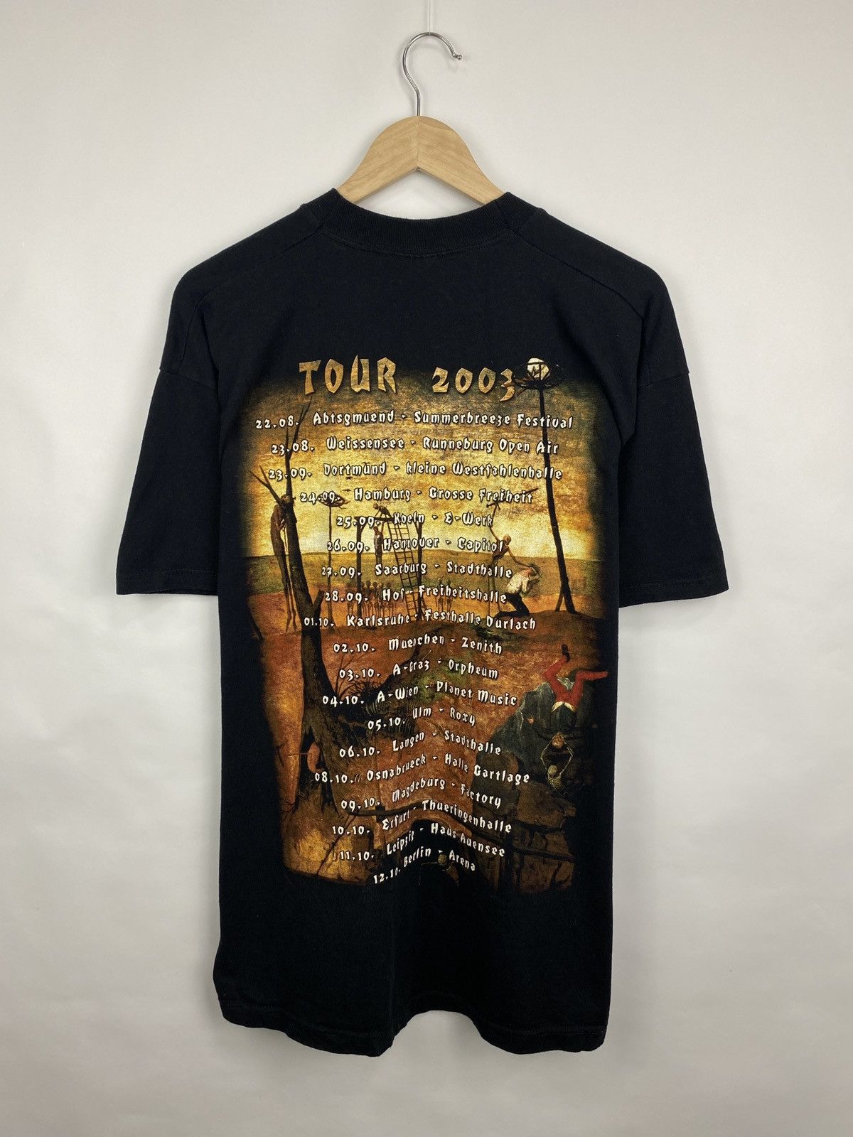 Band Tees 🇩🇪 Vintage 2003 In Extremo Rock Band Germany Long Sleeve Rare Size US XL / EU 56 / 4 - 9 Thumbnail