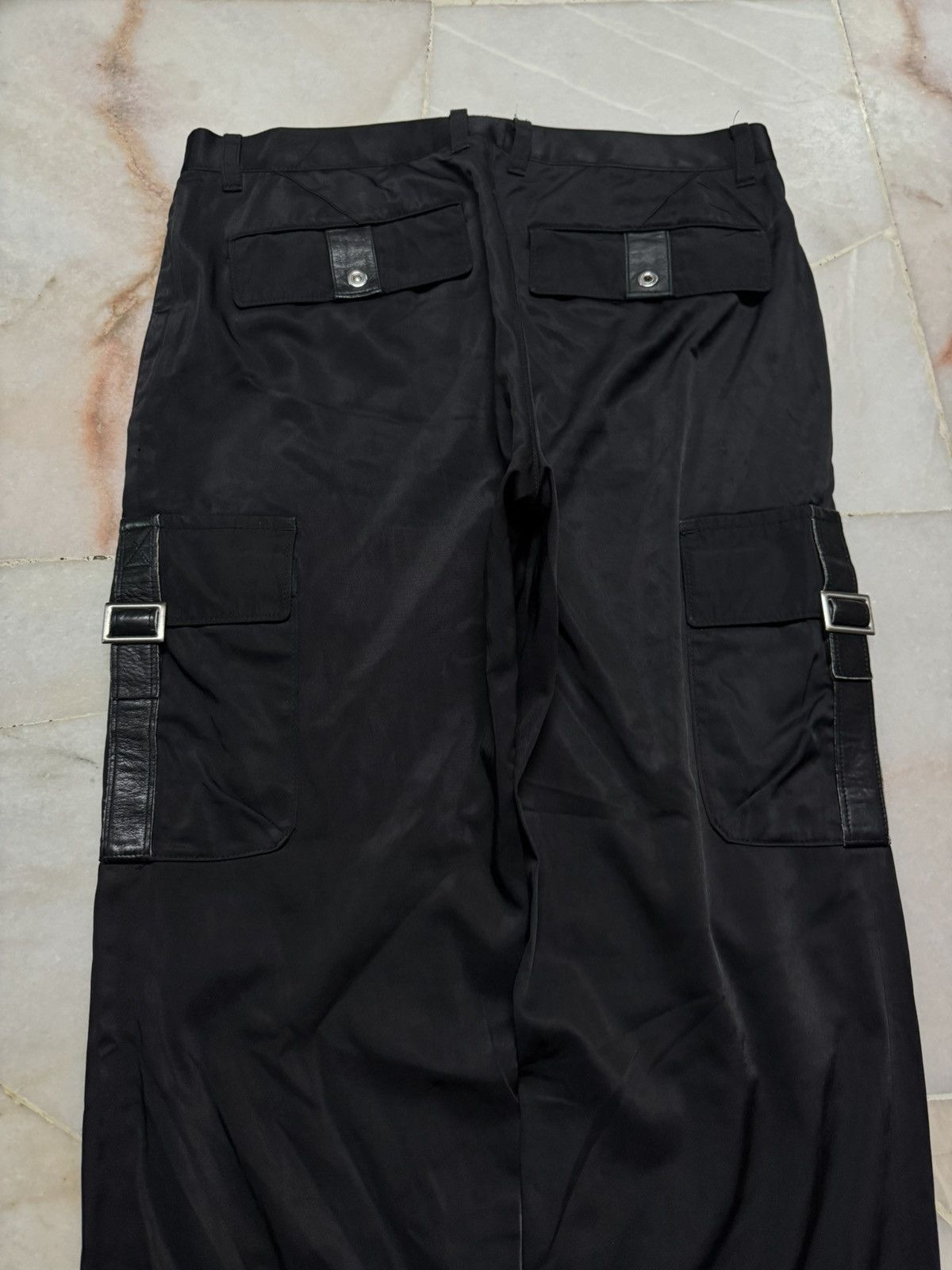 Studio D'Artisan Artisan Black Slack Cargo Button Leg Rare Japan Style Size US 30 / EU 46 - 14 Thumbnail