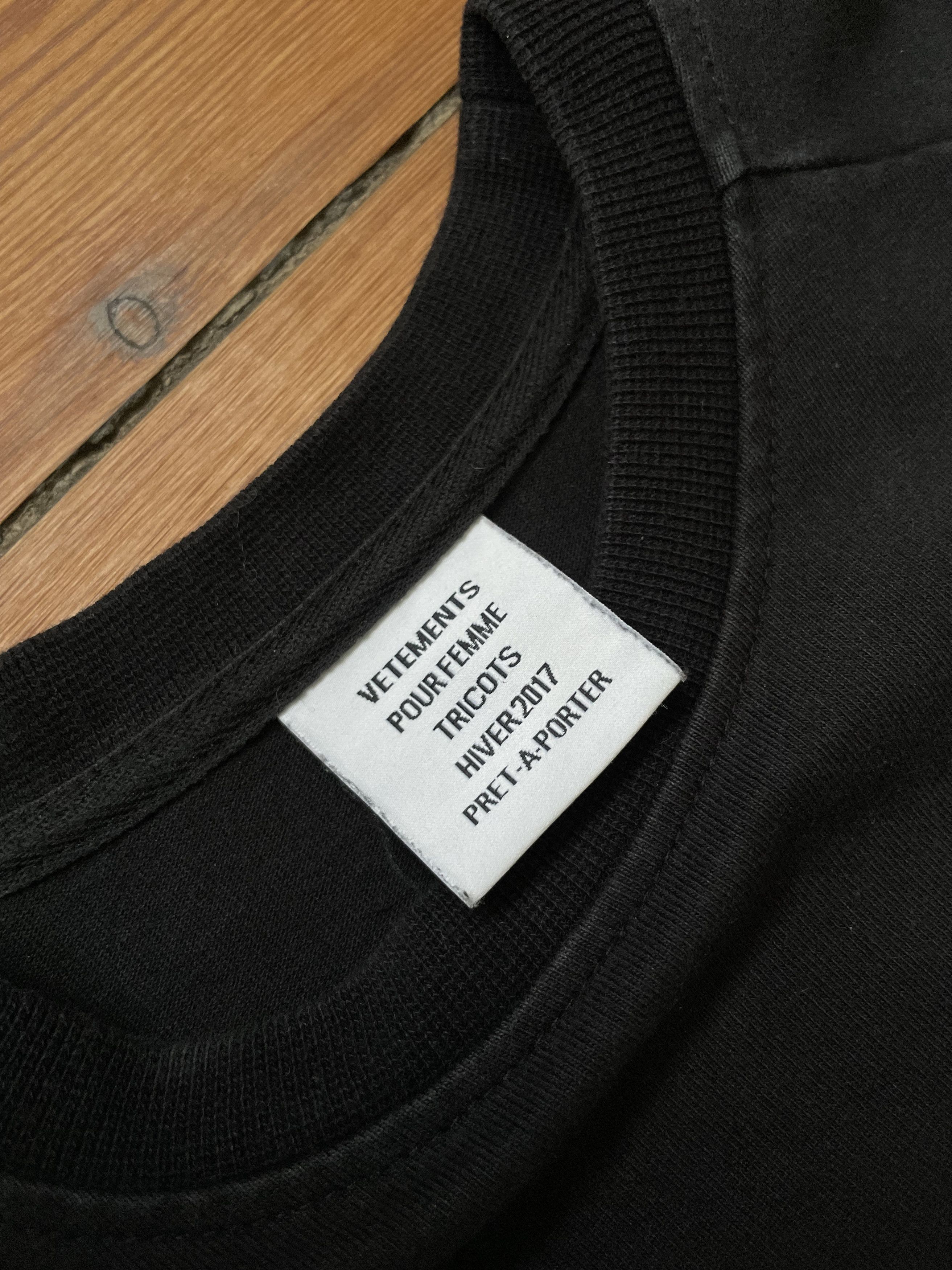 Vetements Vetements AW17 TFD Total Fucking Darkness Dress Maxidress Size S / US 4 / IT 40 - 6 Thumbnail