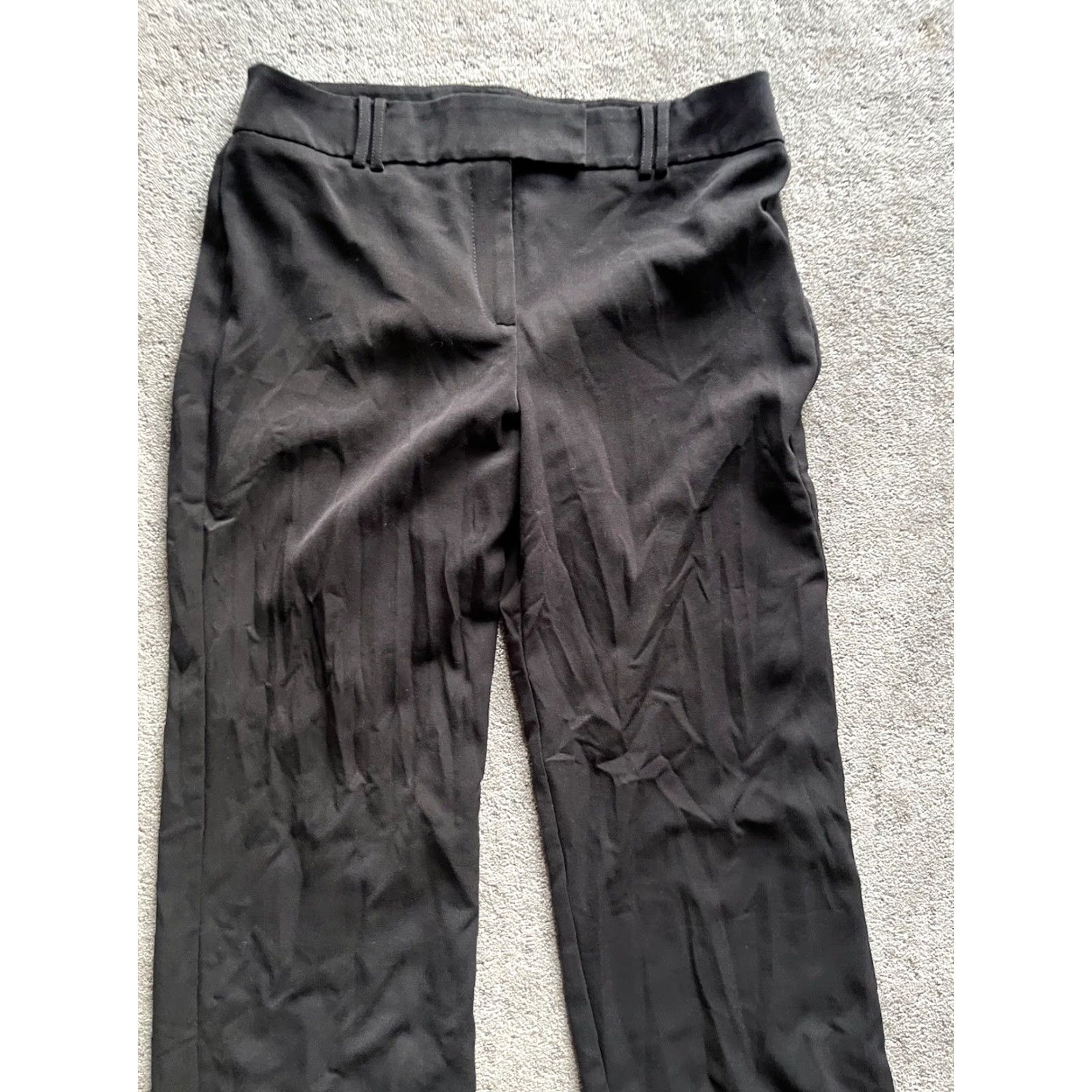 Gloria Vanderbilt Gloria Vanderbilt By Gloria Vanderbilt Dress Pants Size 14 Black Solid Size 36" / US 14 / IT 50 - 2 Thumbnail