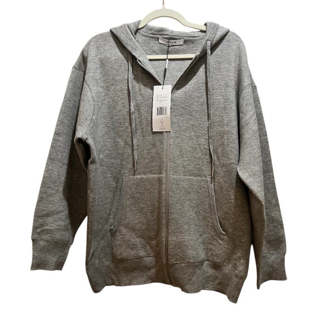 THAKOON Thakoon Sweater full zip oversized hoodie, size XL, color h Size XL / US 12-14 / IT 48-50 - 2 Thumbnail