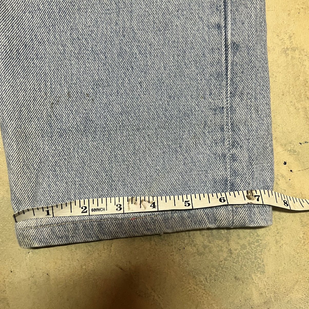 Levi's Vintage Distressed Levis 501 Denim Jeans Size US 31 - 16 Thumbnail