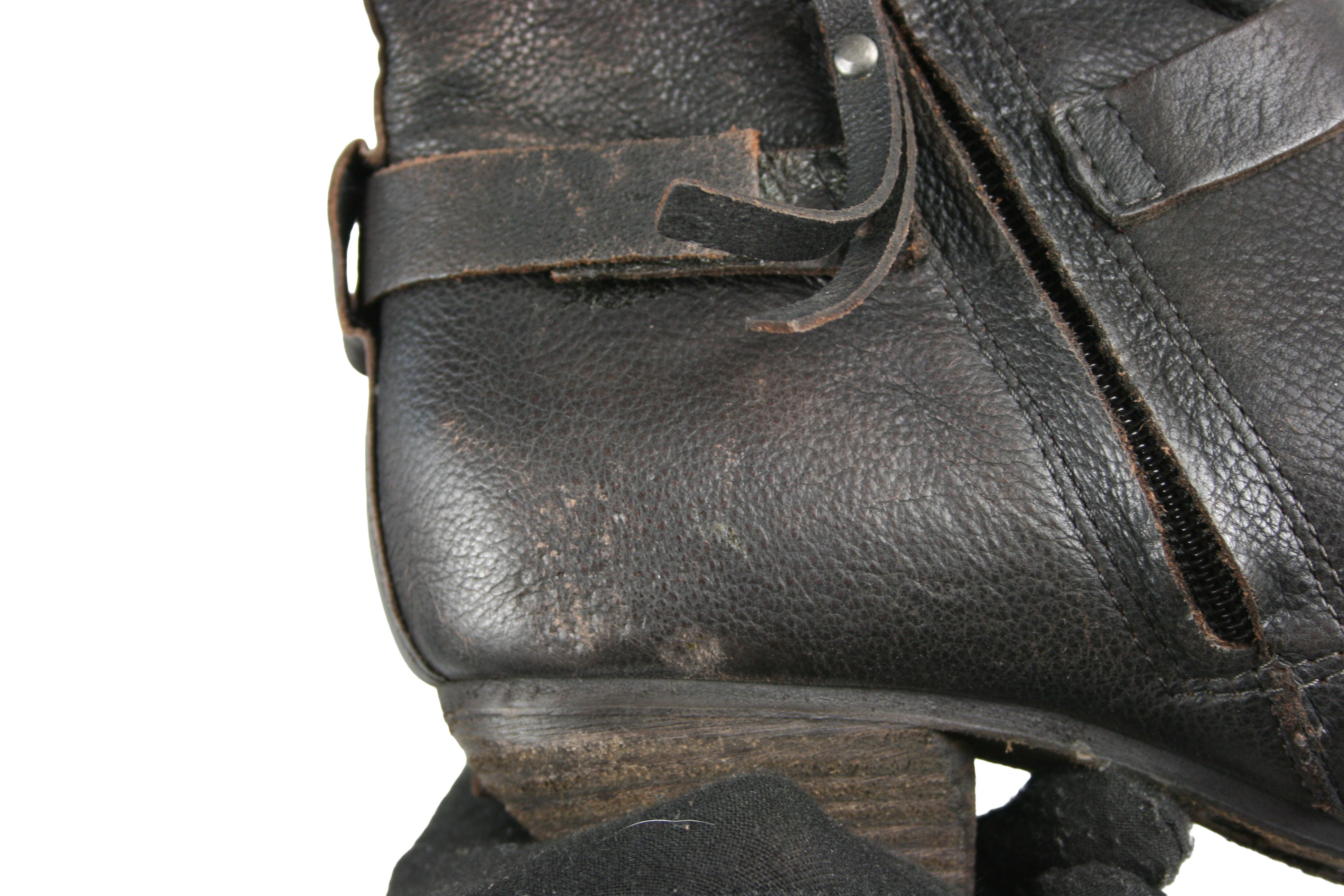 A.S.98 00S Airstep Grunge Avant Garde Heeled Boots Vintage Size US 6 / IT 36 - 6 Thumbnail