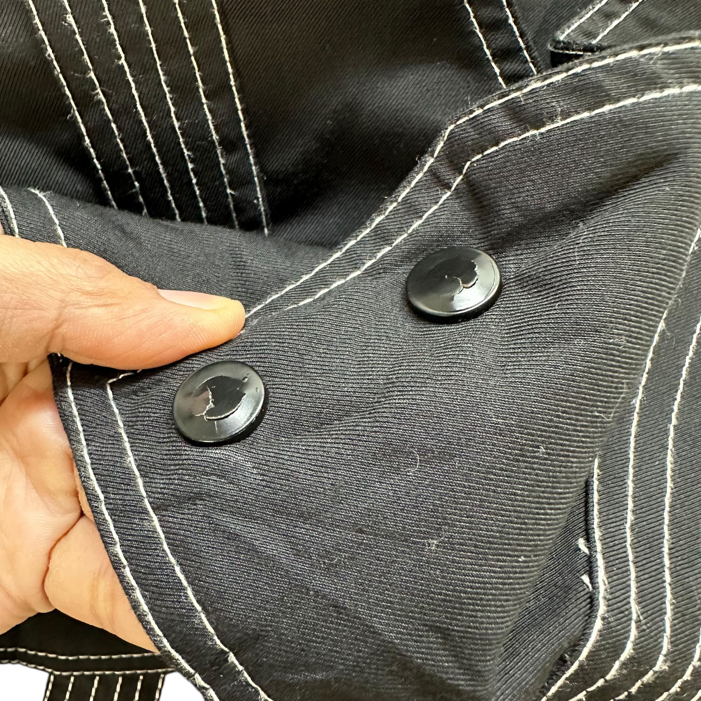 Japanese Brand NOTABLE Functional Cargo-Style Vest Workwear #A77-1876 Size US M / EU 48-50 / 2 - 9 Thumbnail