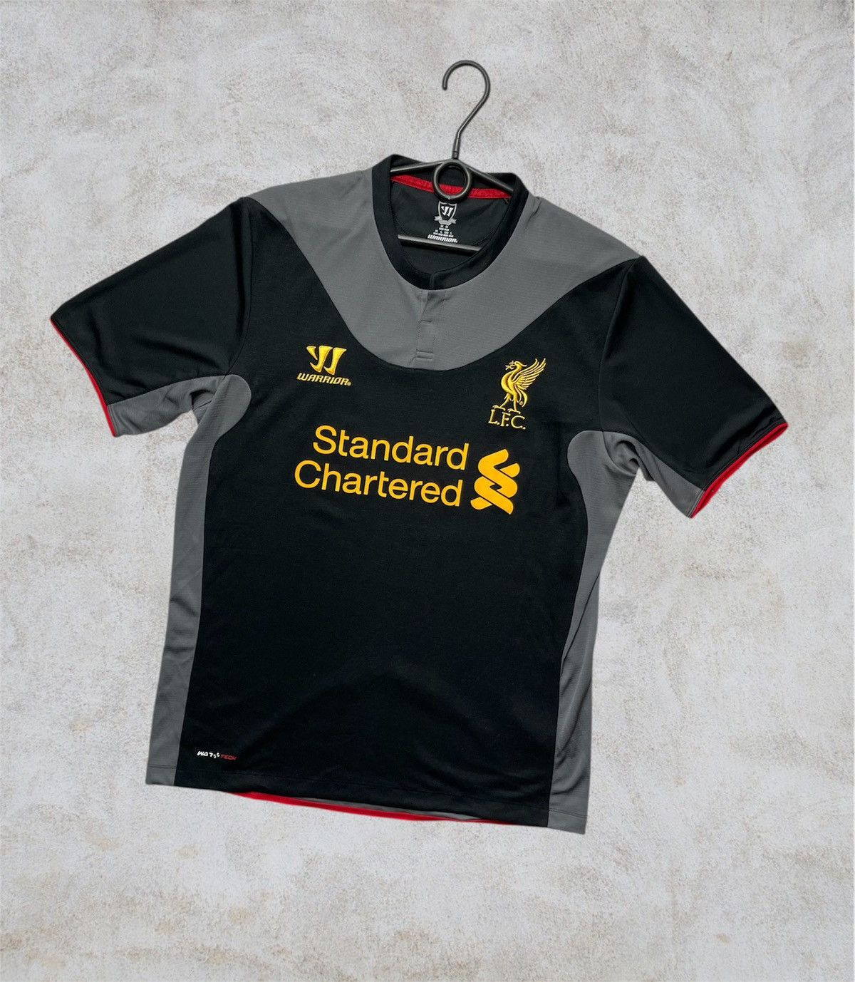Warrior Livelpool vintage soccer jersey black size M medium Size US M / EU 48-50 / 2 - 1 Thumbnail