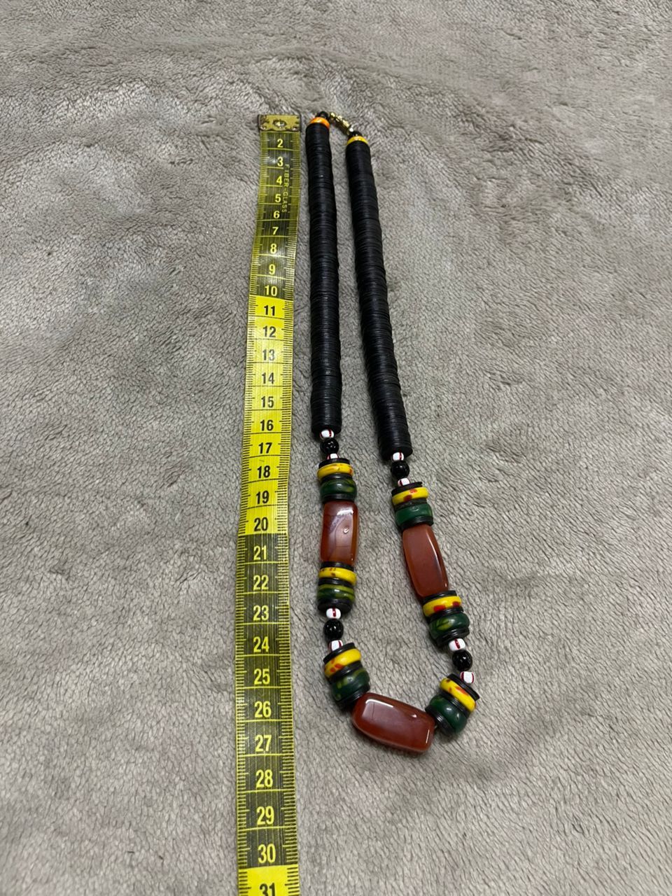 Other Multicolour African Ghadang Beaded&Orange Gems Size ONE SIZE - 3 Thumbnail