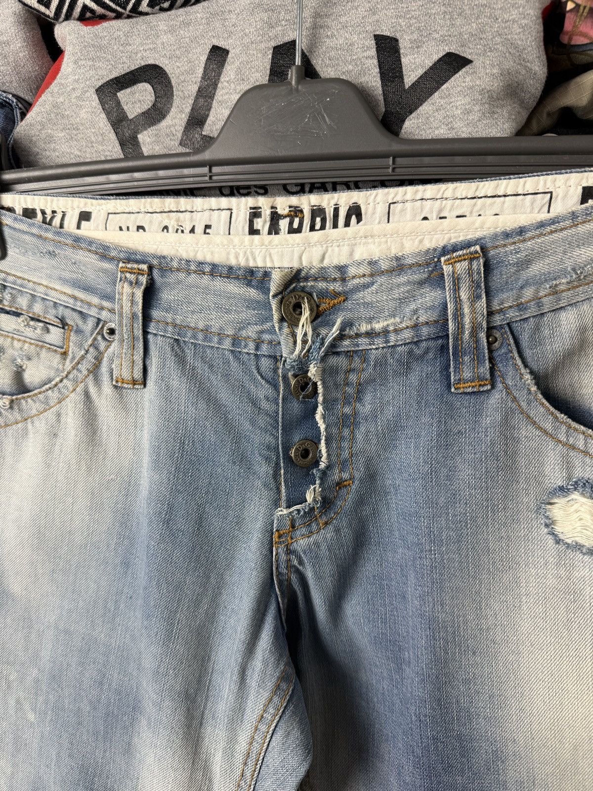 Dolce & Gabbana Vintage Dolce&Gabbana Jeans Distressed tornado style Size US 31 - 5 Thumbnail