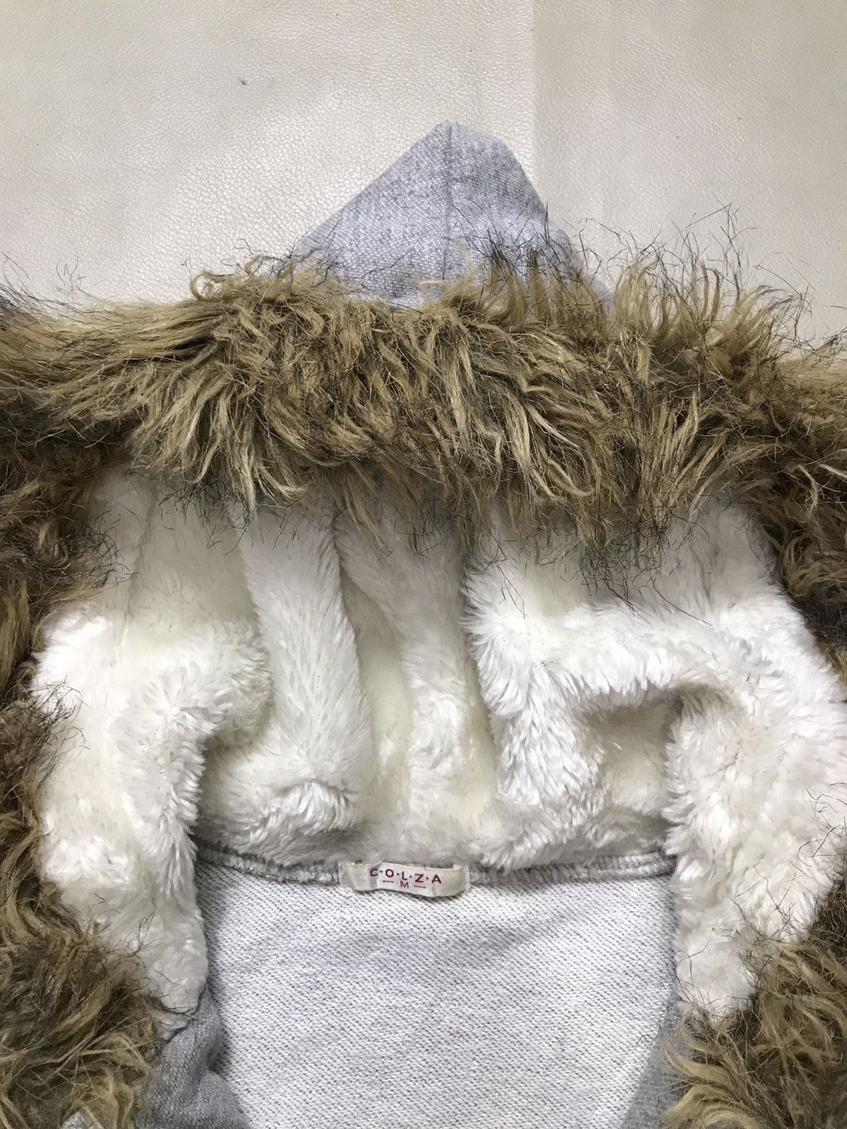 Japanese Brand Colza Zip fur Hoodie distressed ifsix lgb gothic style Size US M / EU 48-50 / 2 - 4 Thumbnail