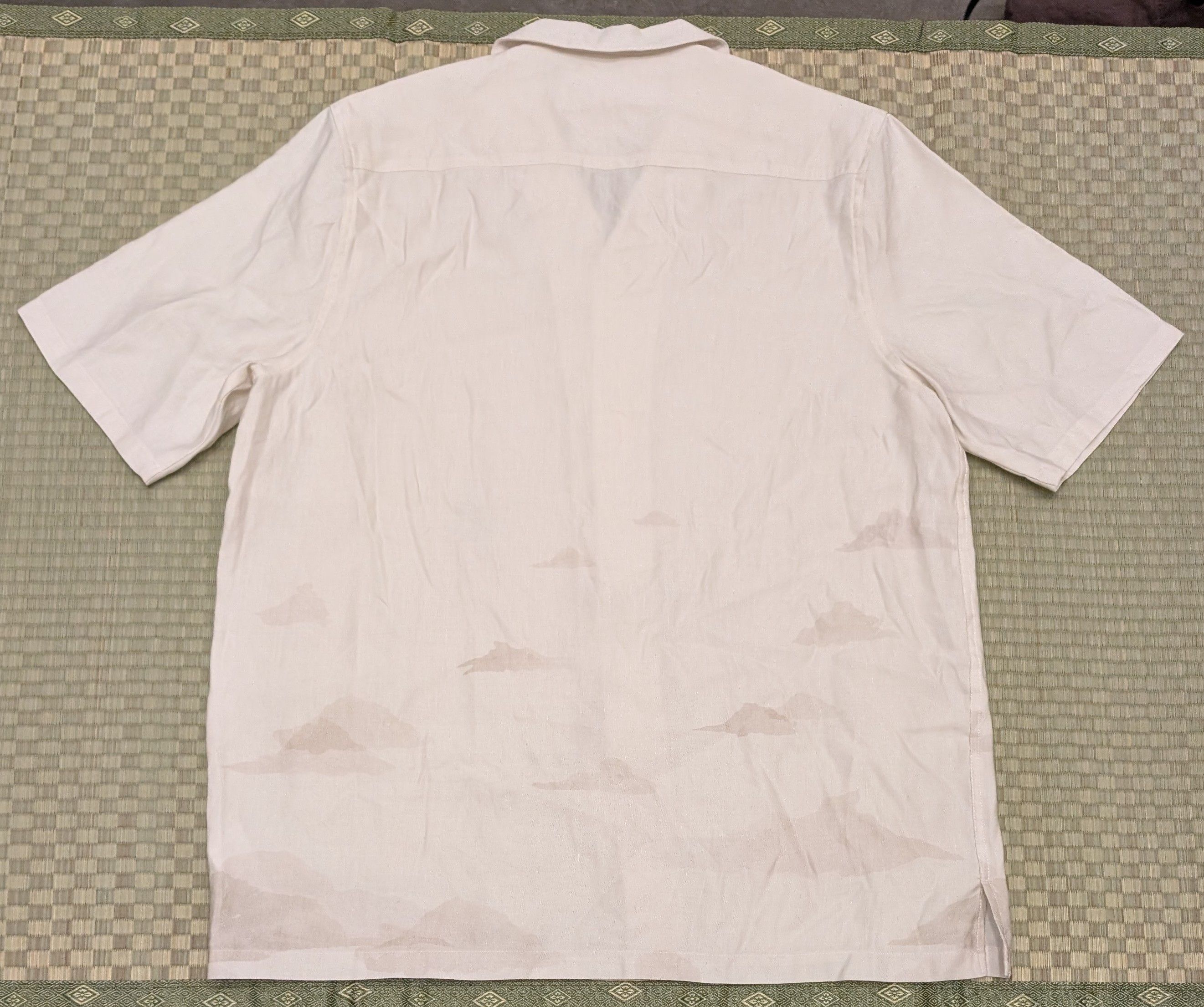 Other Manaaki Mana Camp Collar Lyocell/Linen Shirt Bird Print Size US L / EU 52-54 / 3 - 2 Thumbnail