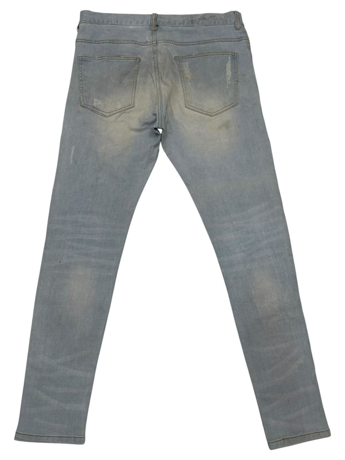 Kapital Vintage Japanese Brand Paisley Patchwork Distress Denim Jean Size US 31 - 2 Thumbnail