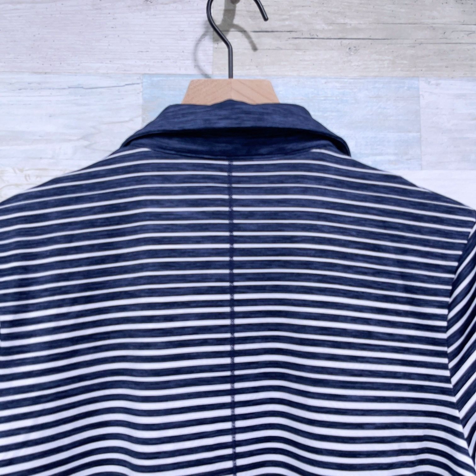 Under Armour Under Armour Heathwood Hall Striped Polo Blue Womens Me Size M / US 6-8 / IT 42-44 - 5 Thumbnail