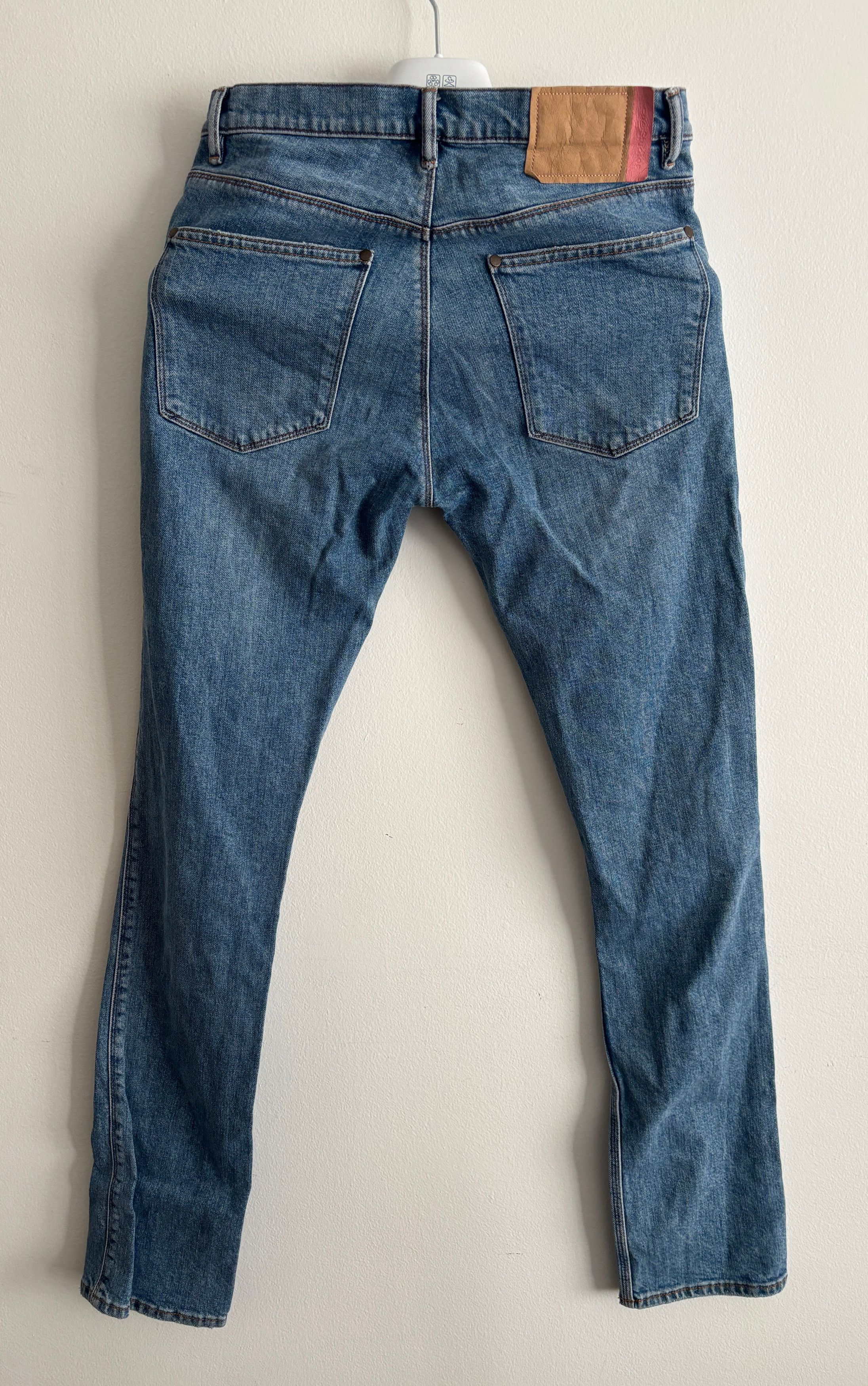 Acne Studios Acne Studios Mid Wash Max Mid Ripped Jeans- 29 x 33 Size US 29 - 4 Thumbnail
