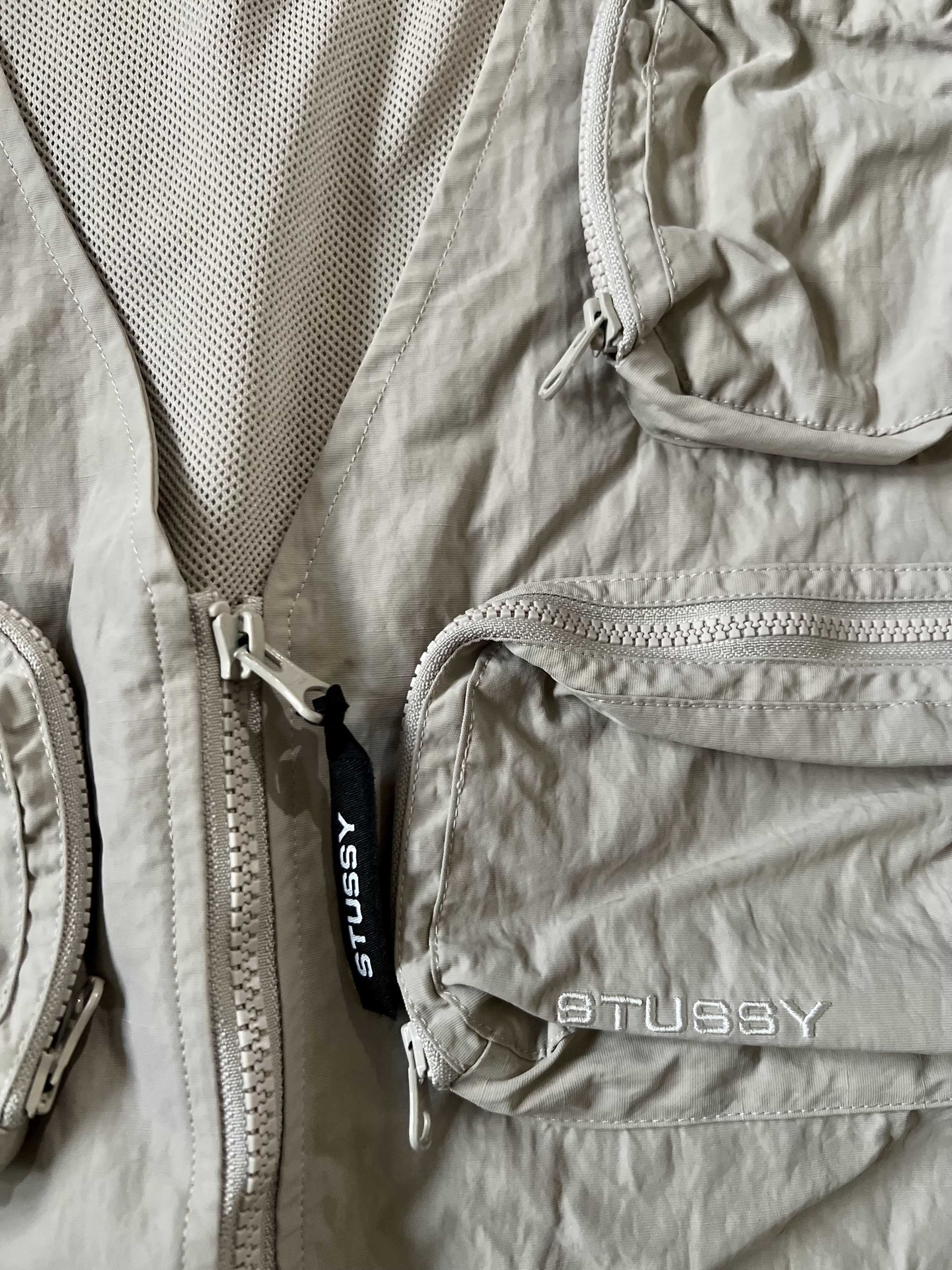 Stussy Stussy Nylon Approach Vest - Stone (L) Size US L / EU 52-54 / 3 - 2 Thumbnail