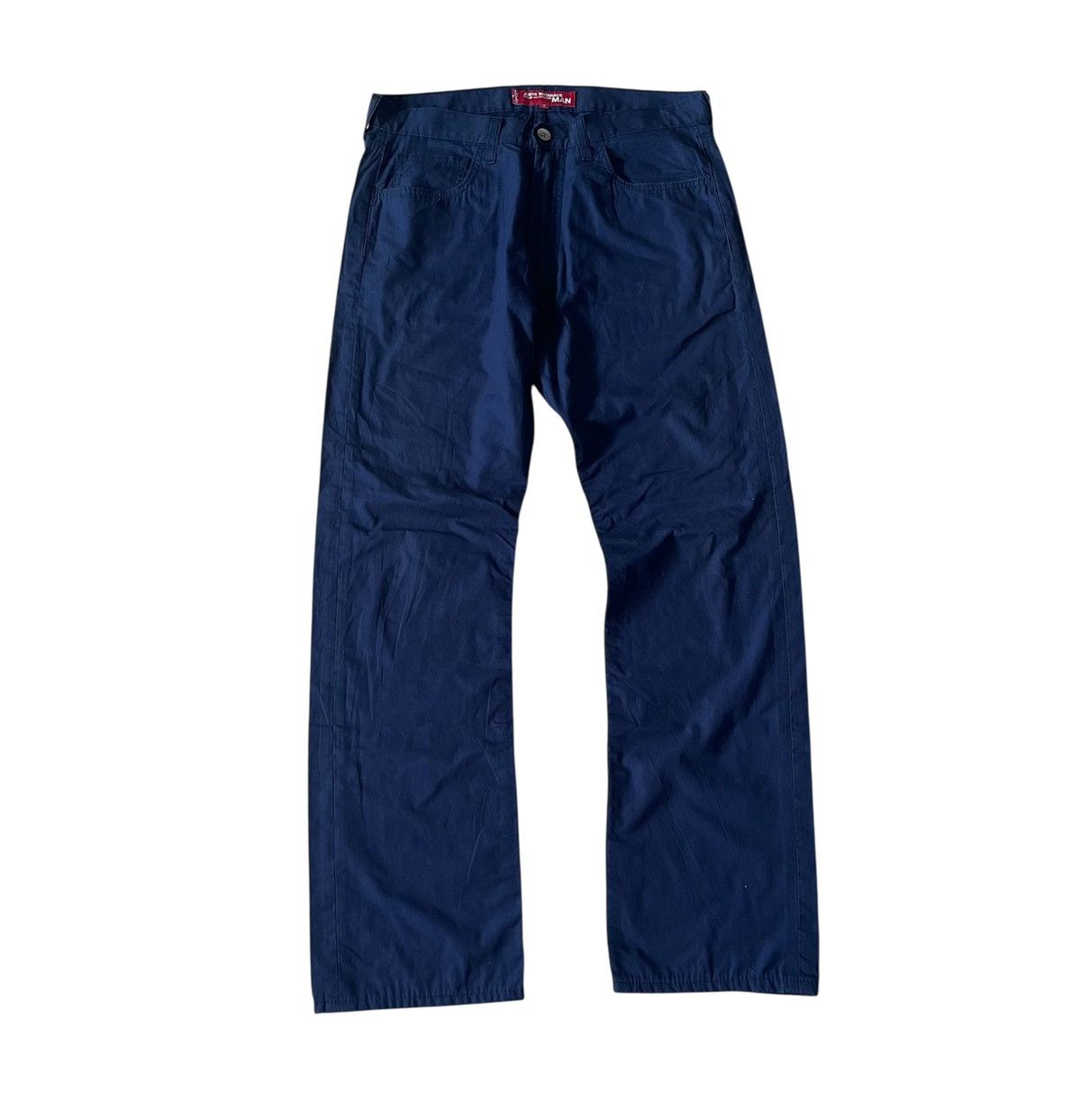 Junya Watanabe Junya watanabe cdg man x levi’s AD2001 classic navy trousers Size US 31 - 1 Thumbnail