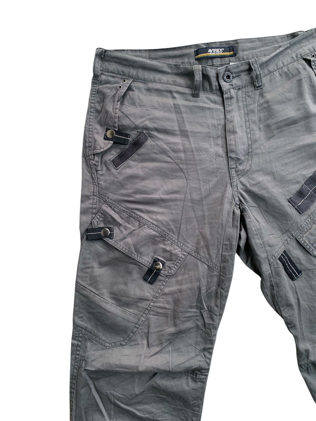 Avirex AVIREX VARSITY TACTICAL CARGO PANTS Size US 34 / EU 50 - 4 Thumbnail