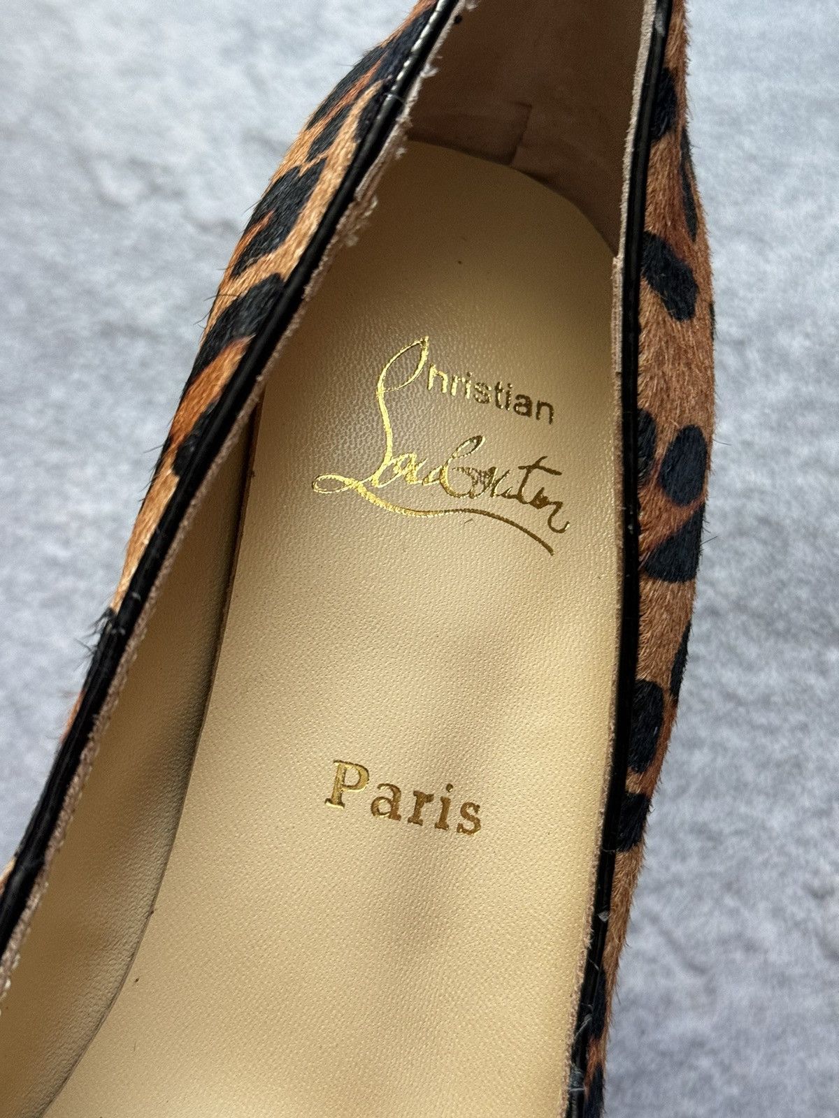 Christian Louboutin Christian Louboutin 37 leopard 🐆 heels 👠 shoes high Size US 7 / IT 37 - 11 Thumbnail