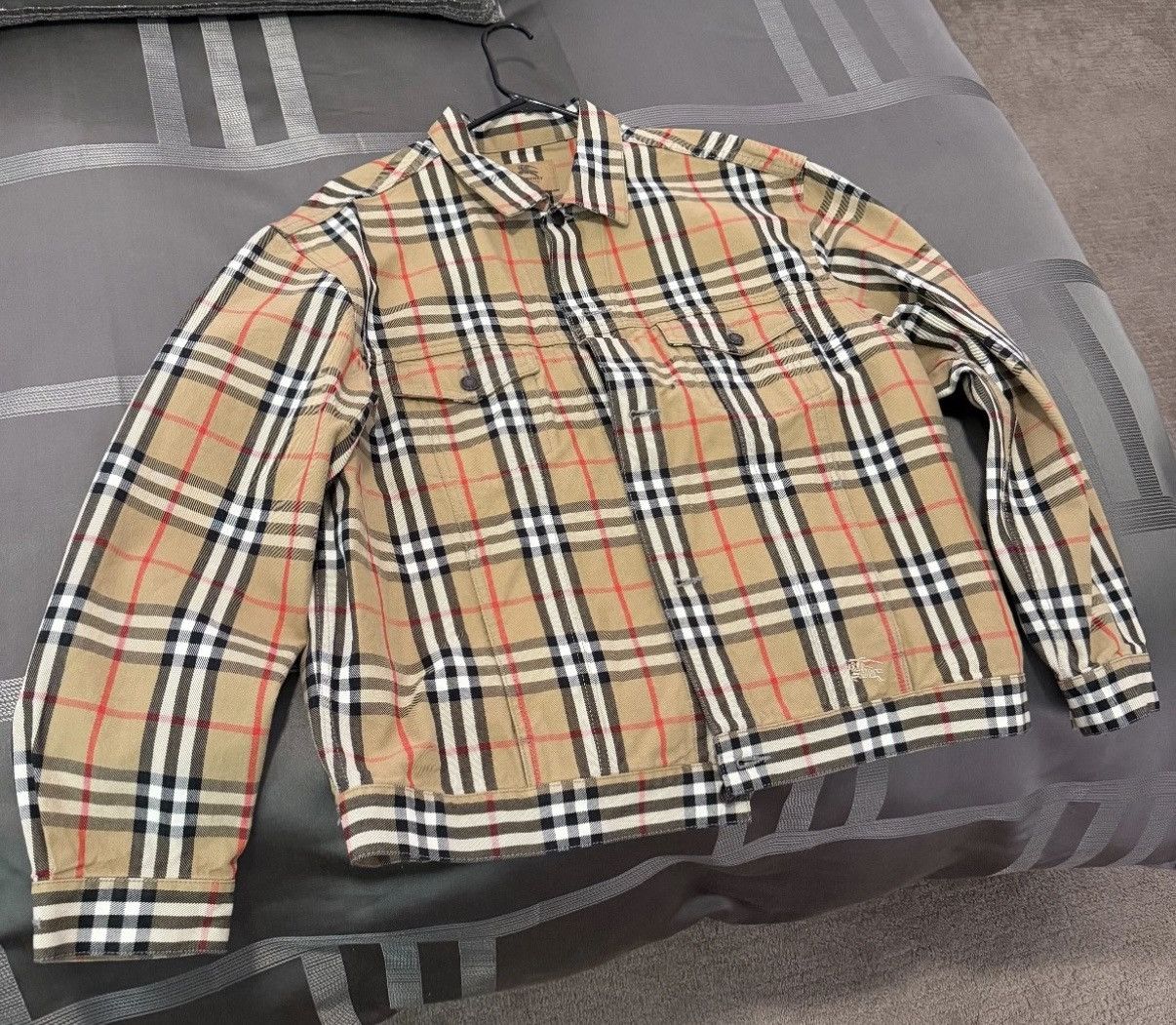 Burberry × Supreme Burberry Supreme Denim Trucker Size US XL / EU 56 / 4 - 1 Thumbnail