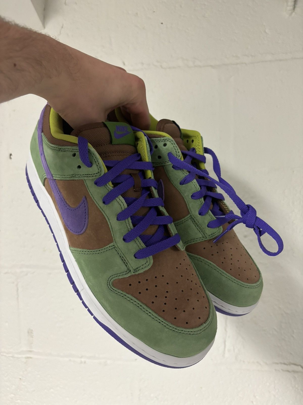 image of Size 11.5 - Nike Dunk Sp Retro 2024 Low Veneer Shoes in Green, Men's