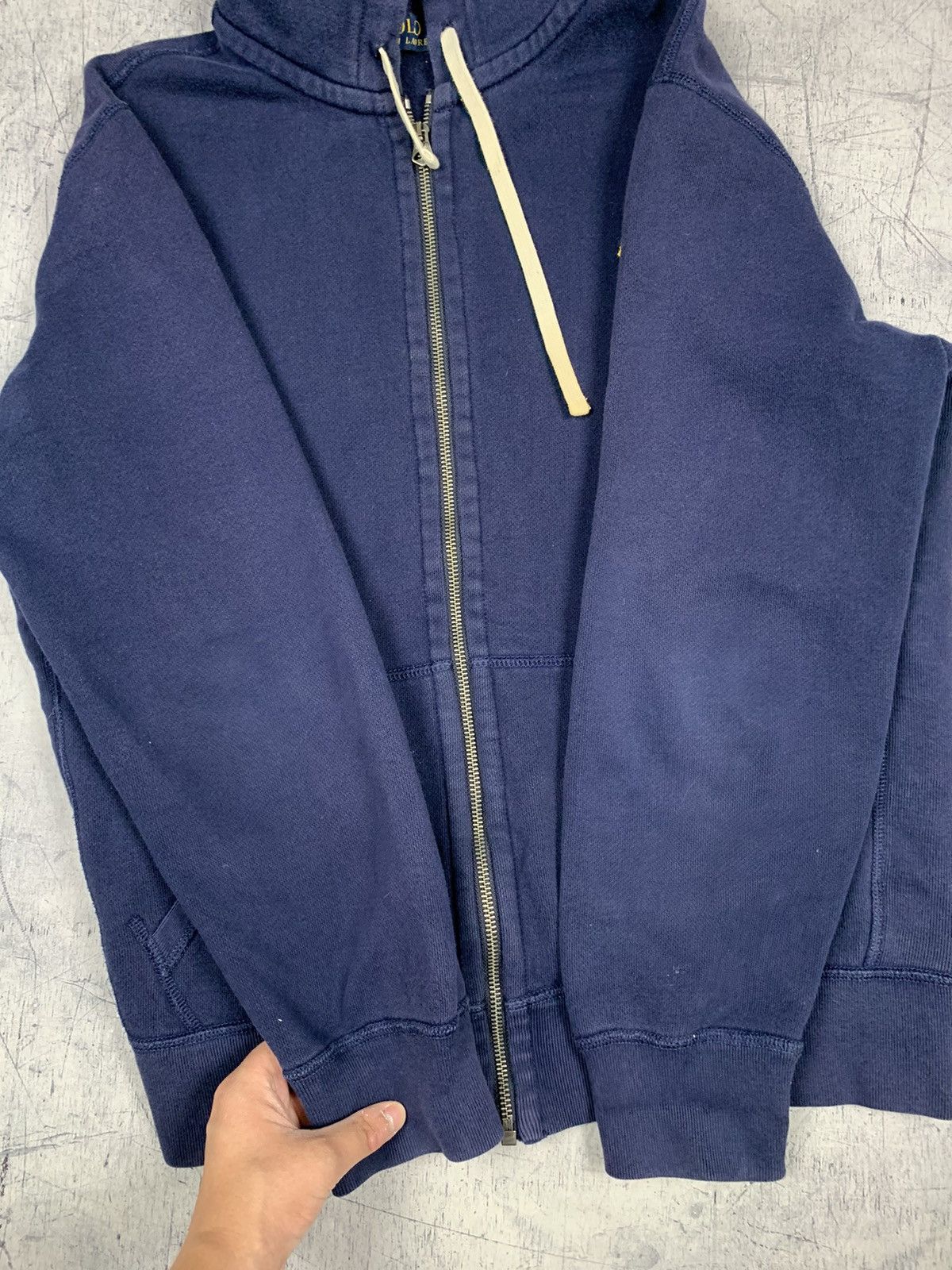 Polo Ralph Lauren × Vintage Vintage Polo Ralph Lauren Zip Hoodie Embroidered Logo Y2K Size US M / EU 48-50 / 2 - 11 Thumbnail