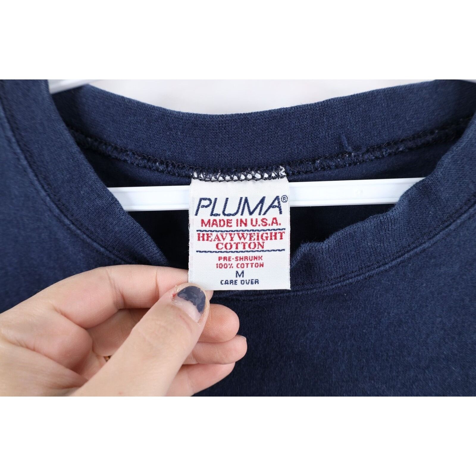 Vintage Vintage 90s Streetwear Faded Blank Heavyweight T-Shirt Size US M / EU 48-50 / 2 - 4 Thumbnail