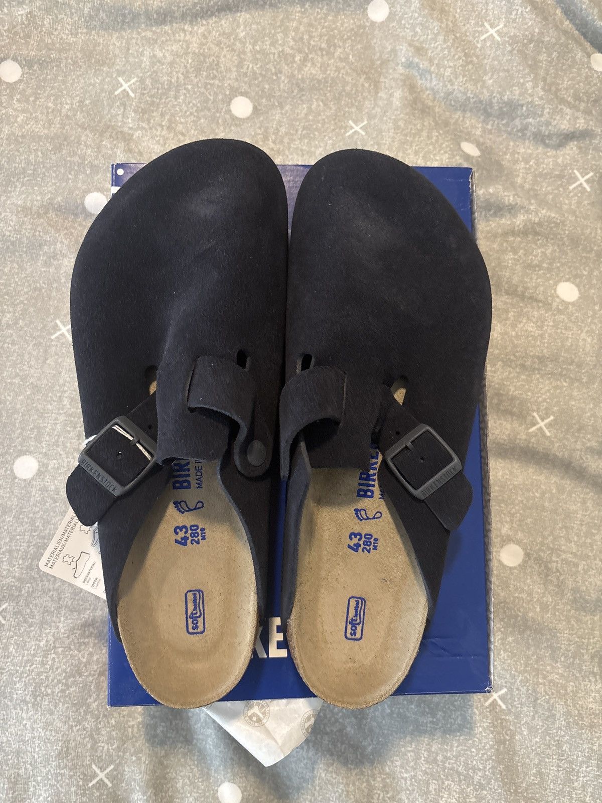 Birkenstock Birkenstock Boston Midnight Clogs Size US 10 / EU 43 - 1 Thumbnail