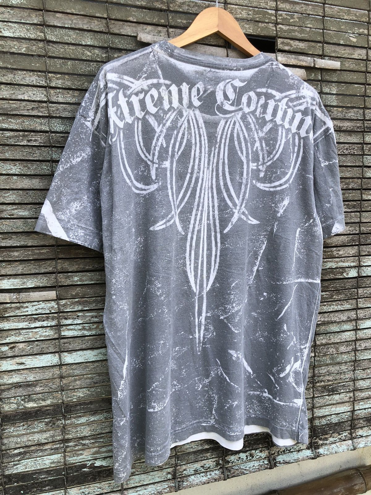 Affliction OVP Skull Xtreme Couture Tshirt Size US XL / EU 56 / 4 - 11 Thumbnail