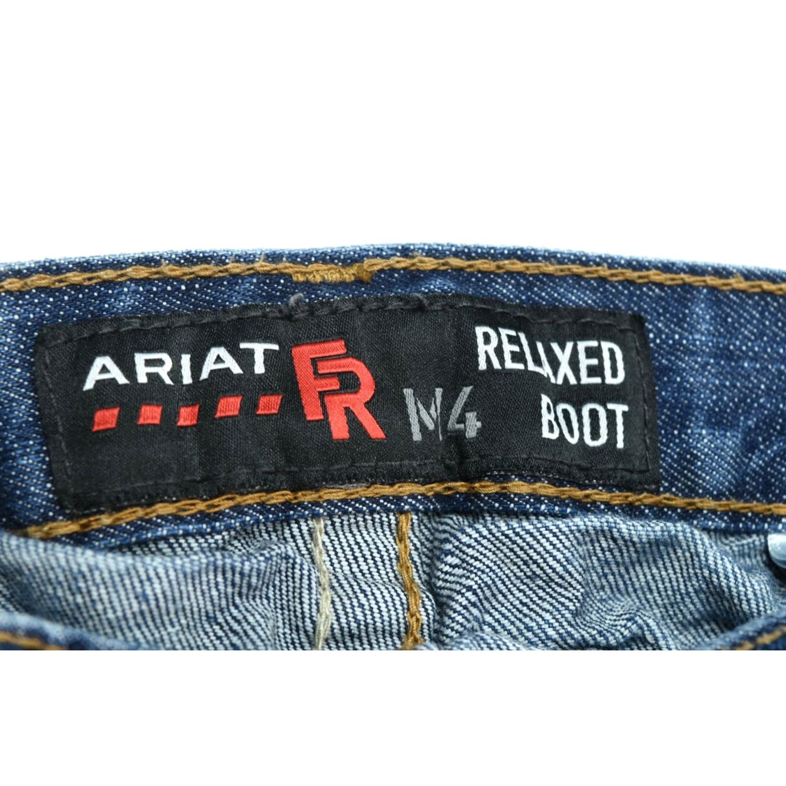 Ariat Ariat Jeans Blue Relaxed Bootcut Cotton Denim Workwear Mens 40x34 Regular Fit 5-Pocket Denim Size US 40 / EU 56 - 6 Thumbnail