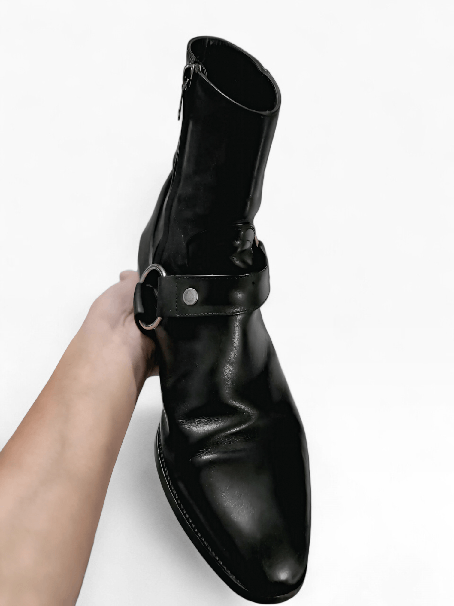 Saint Laurent Paris Saint Laurent Paris Wyatt Harness Boots Size US 6.5 / EU 39-40 - 2 Thumbnail