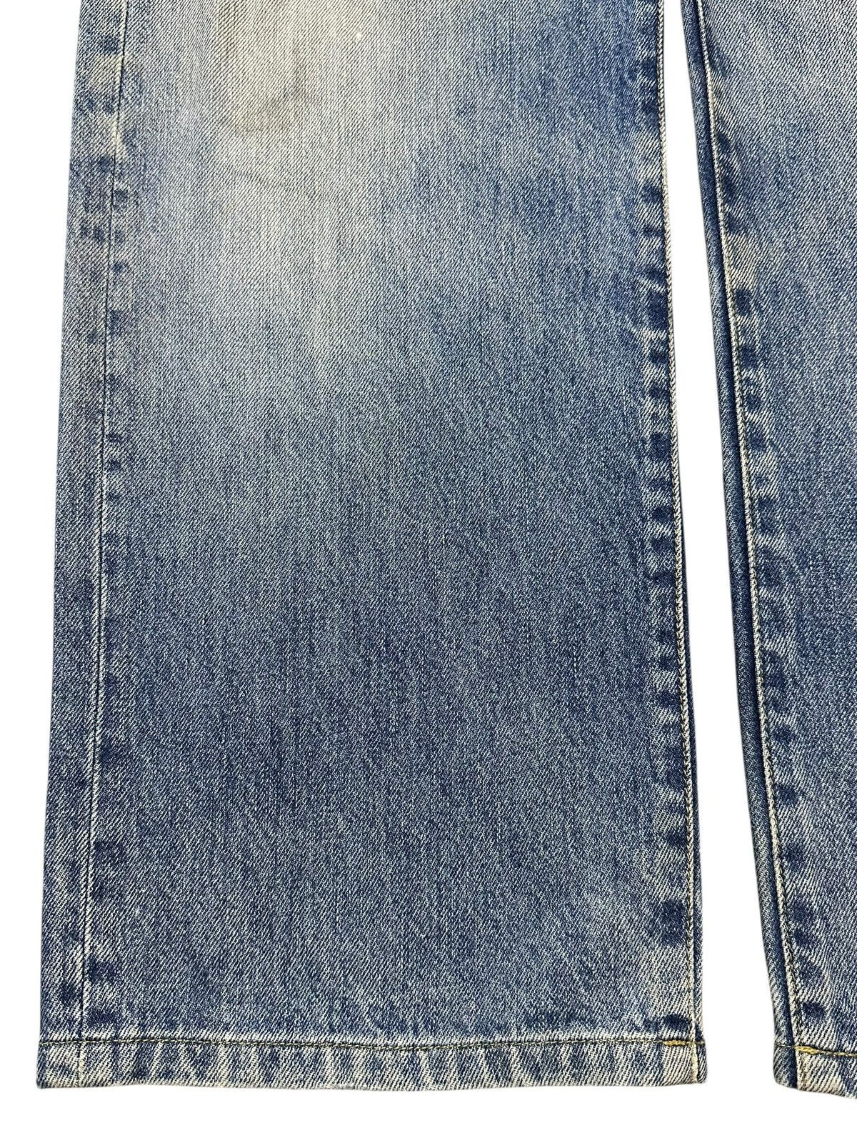 Hanes Vintage Hanes Mud Wash Faded Style Distress Baggy Jeans Size US 33 - 7 Thumbnail