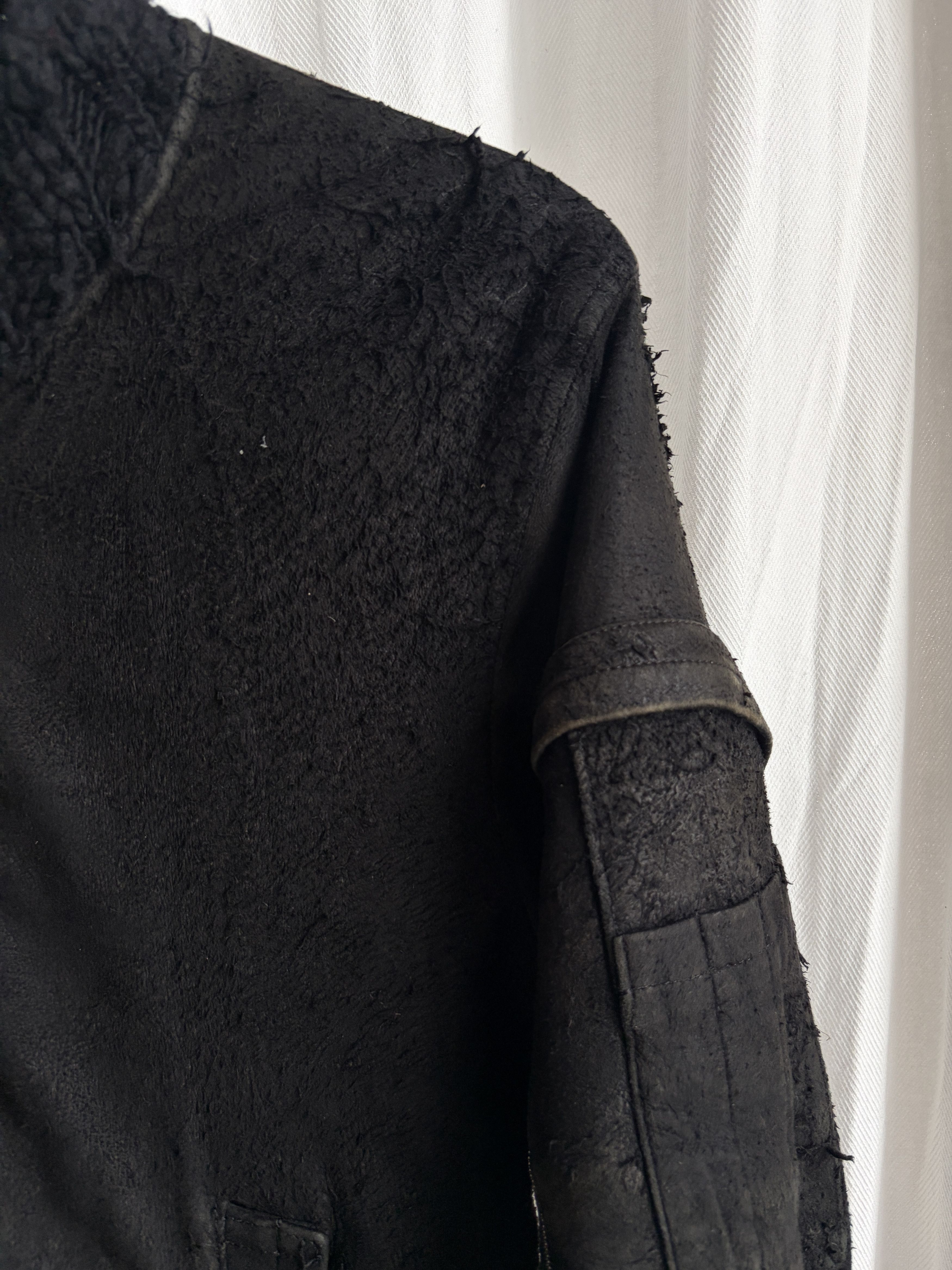 Undercover AW04 "But Beautiful" Blistered Distressed Lambskin Bomber Size US M / EU 48-50 / 2 - 4 Thumbnail
