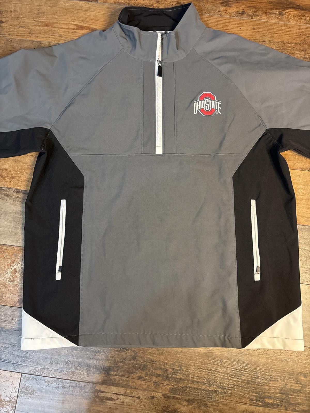 Other Ohio State Quarter Zip Pullover Jacket *FREE SHIPPING* Size US L / EU 52-54 / 3 - 3 Thumbnail