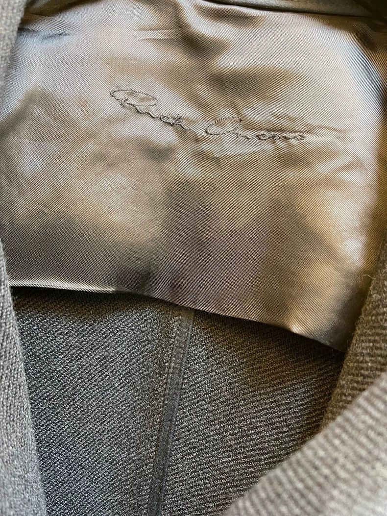 Rick Owens Rick Owens Wool collar coat-2506 Size US XS / EU 42 / 0 - 5 Thumbnail