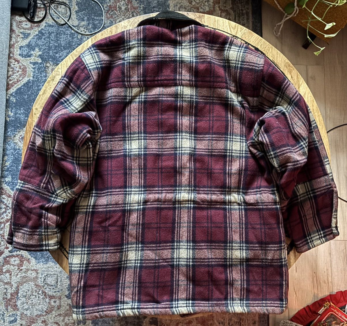 Polo Ralph Lauren Vintage Cotler Plaid Metal Fireman Toggle/Clasp Heavy Jacket Size US M / EU 48-50 / 2 - 7 Thumbnail