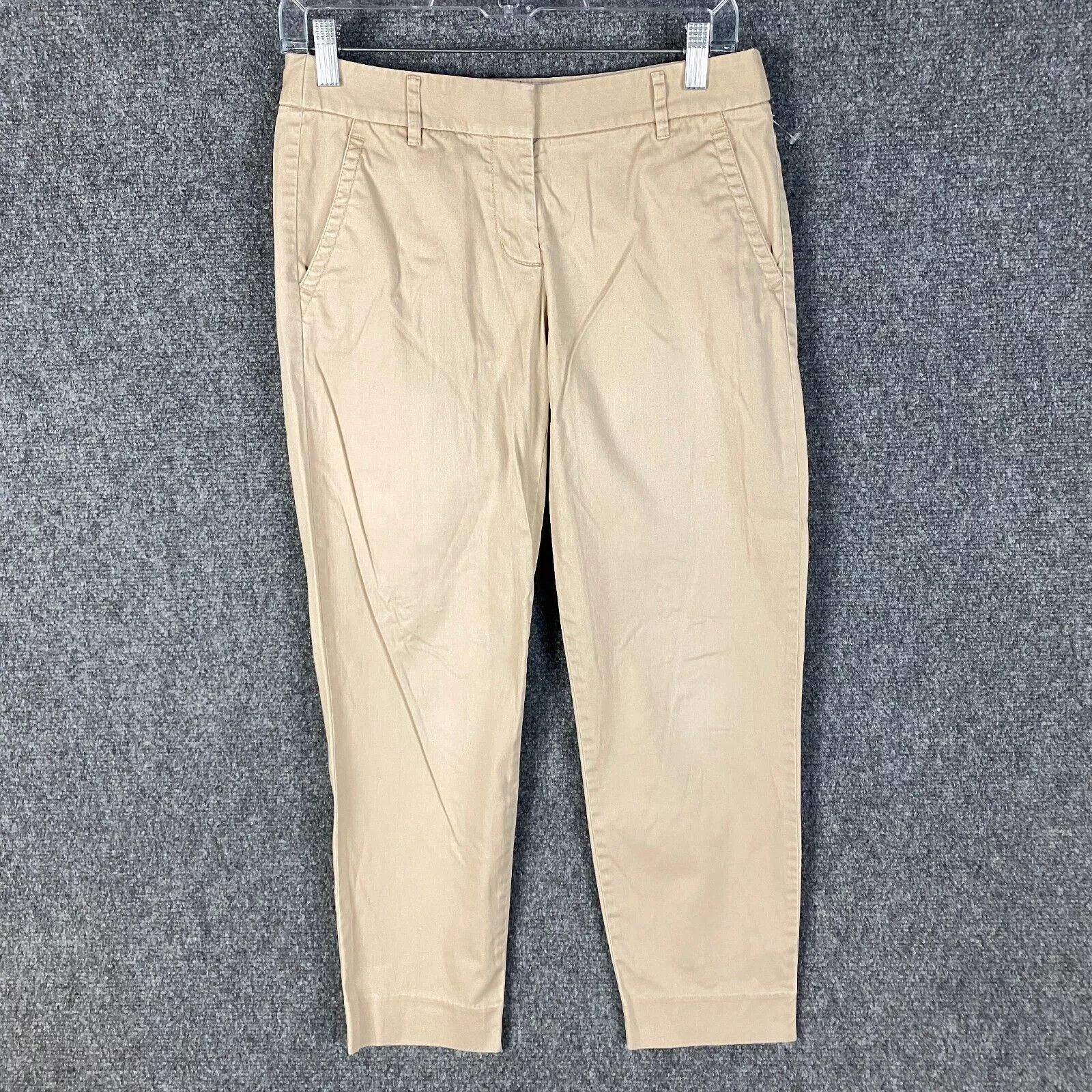 J.Crew J Crew City Pants Pants Women's Size 0 Khakis Cotton Blend Size 25" / US 0 / IT 36 - 1 Thumbnail