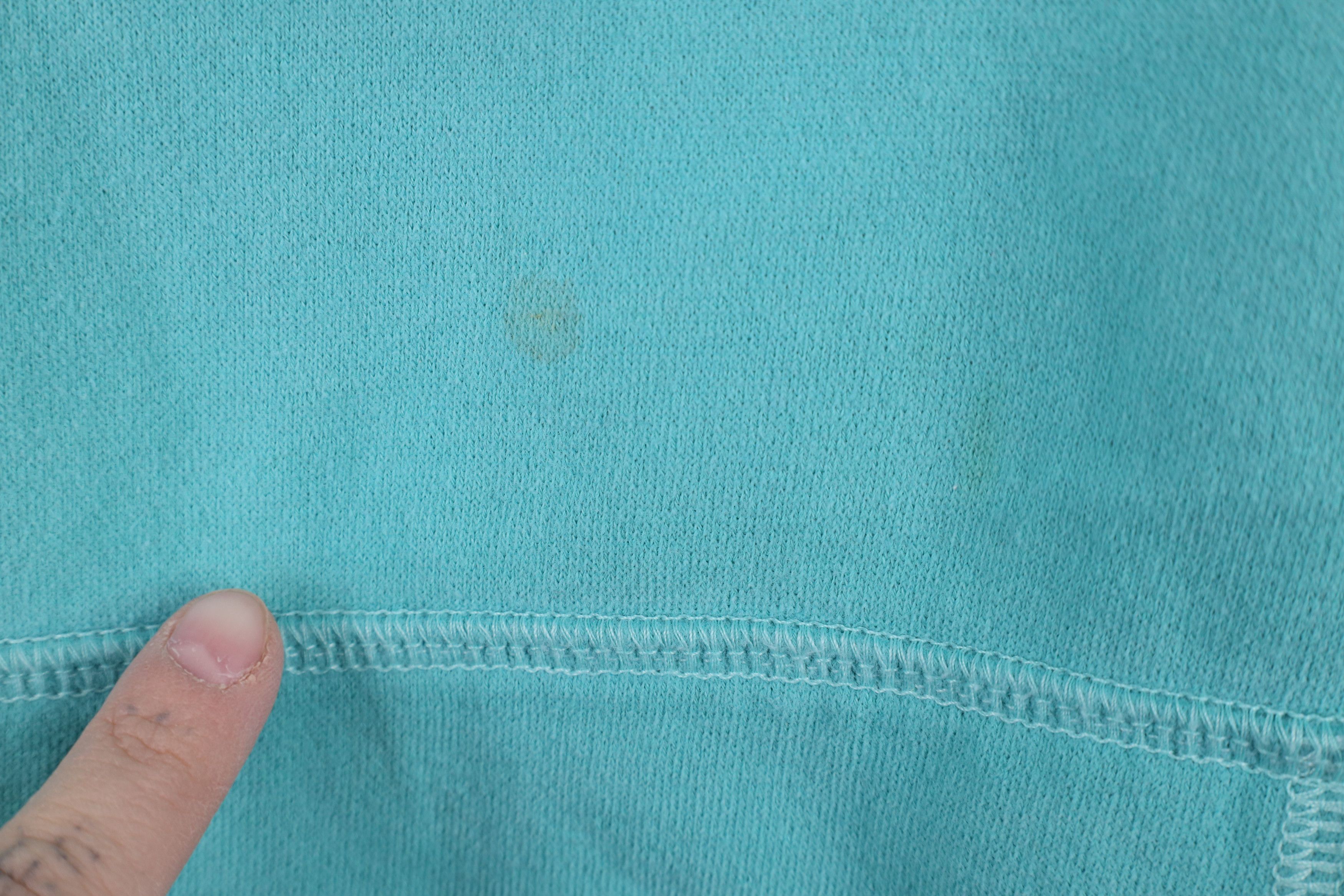Life is Good × Vintage Life Is Good Distressed Spell Out Hoodie Sweatshirt Blue Size XL / US 12-14 / IT 48-50 - 5 Thumbnail